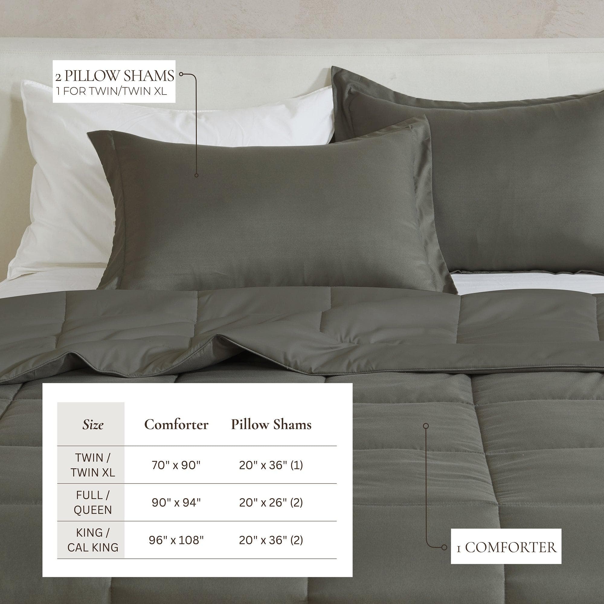 Reversible Comforter Set - Odette Collection Great Bay Home