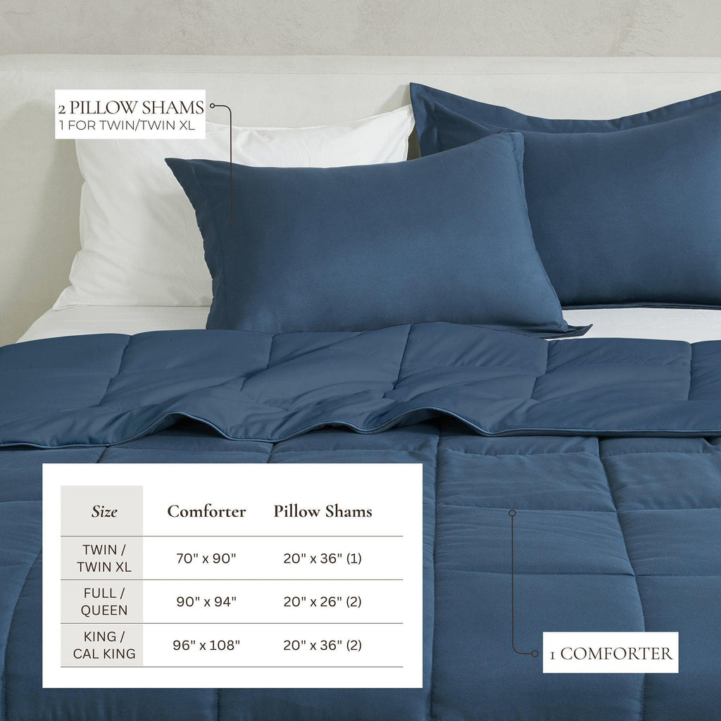 Reversible Comforter Set - Odette Collection Great Bay Home