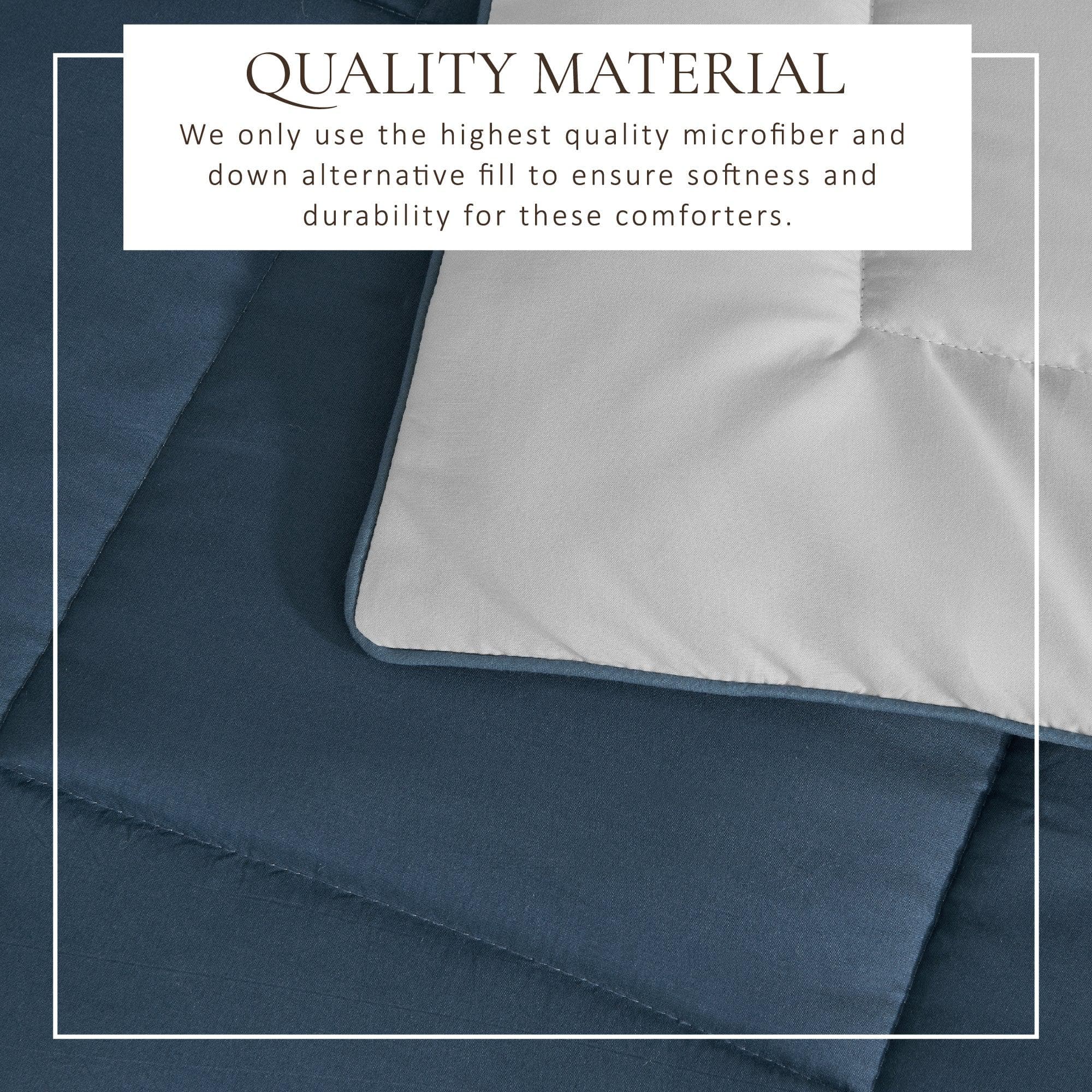 Reversible Comforter Set - Odette Collection Great Bay Home