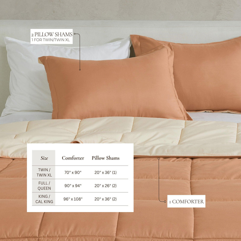 Reversible Comforter Set - Odette Collection Great Bay Home