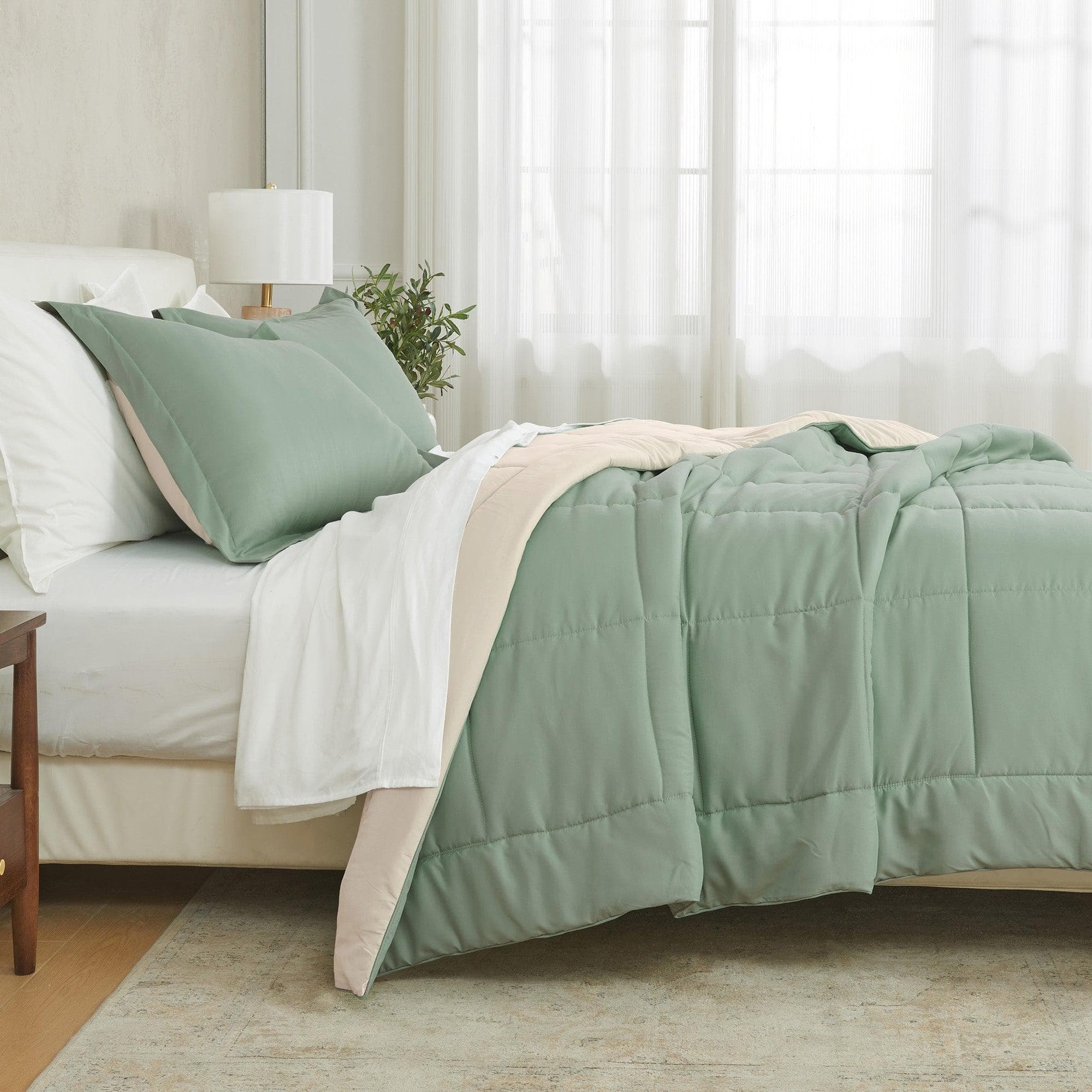 Reversible Comforter Set - Odette Collection Great Bay Home