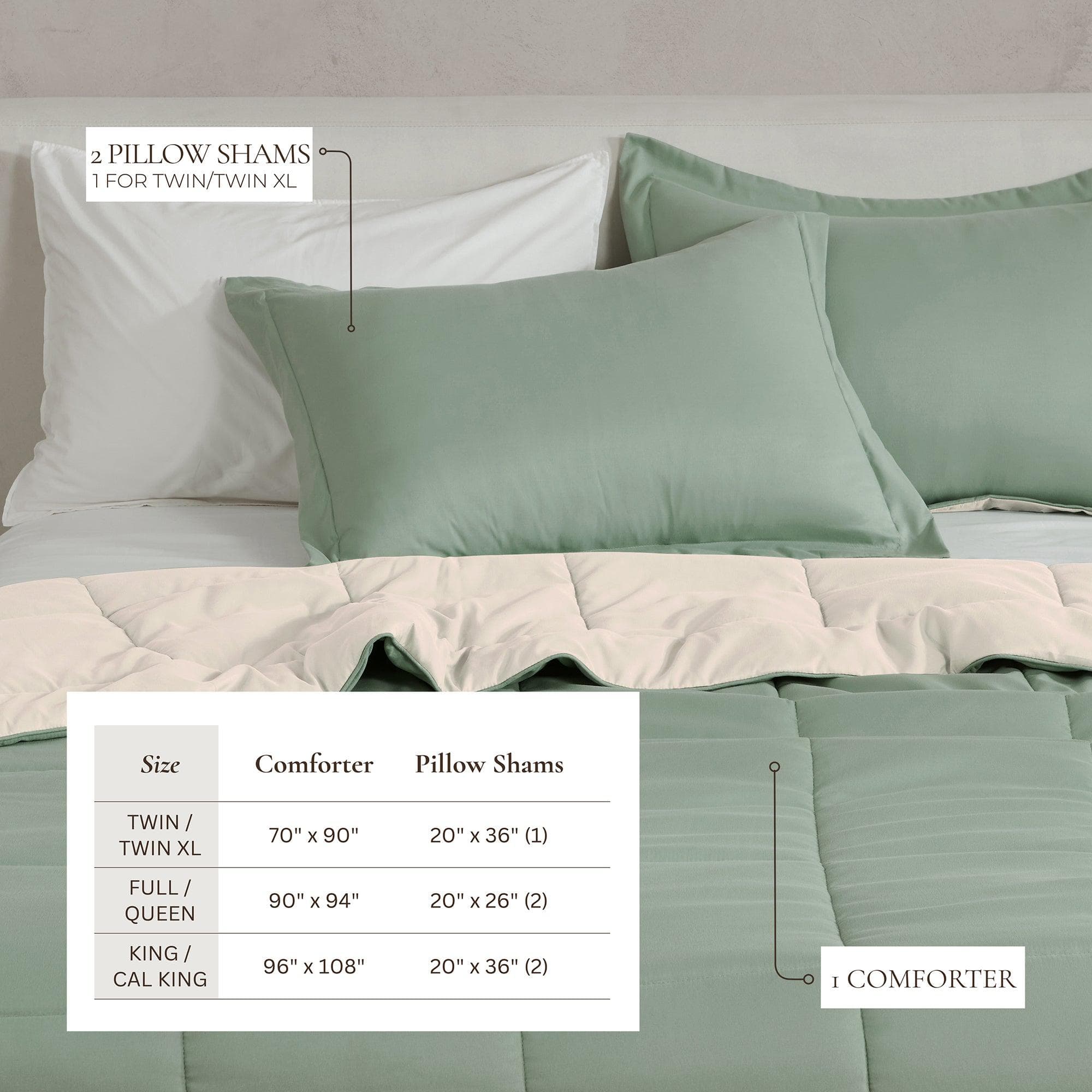 Reversible Comforter Set - Odette Collection Great Bay Home