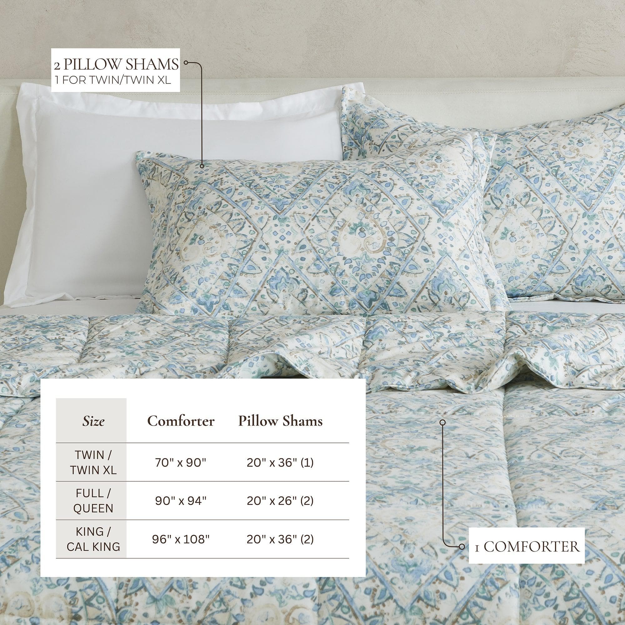 Reversible Comforter Set - Odette Collection Great Bay Home