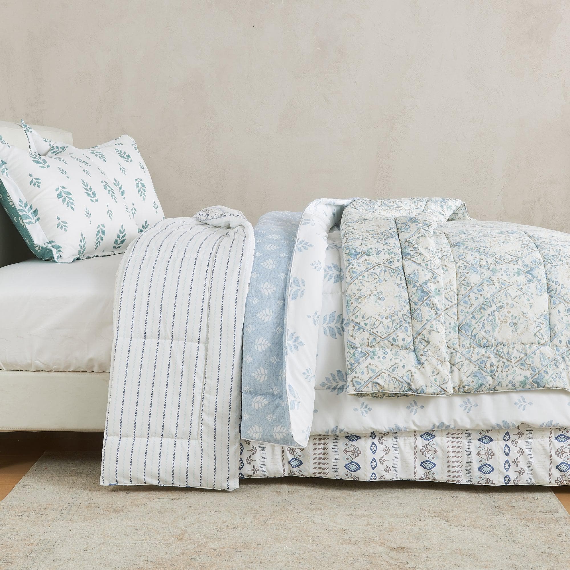 Reversible Comforter Set - Odette Collection Great Bay Home