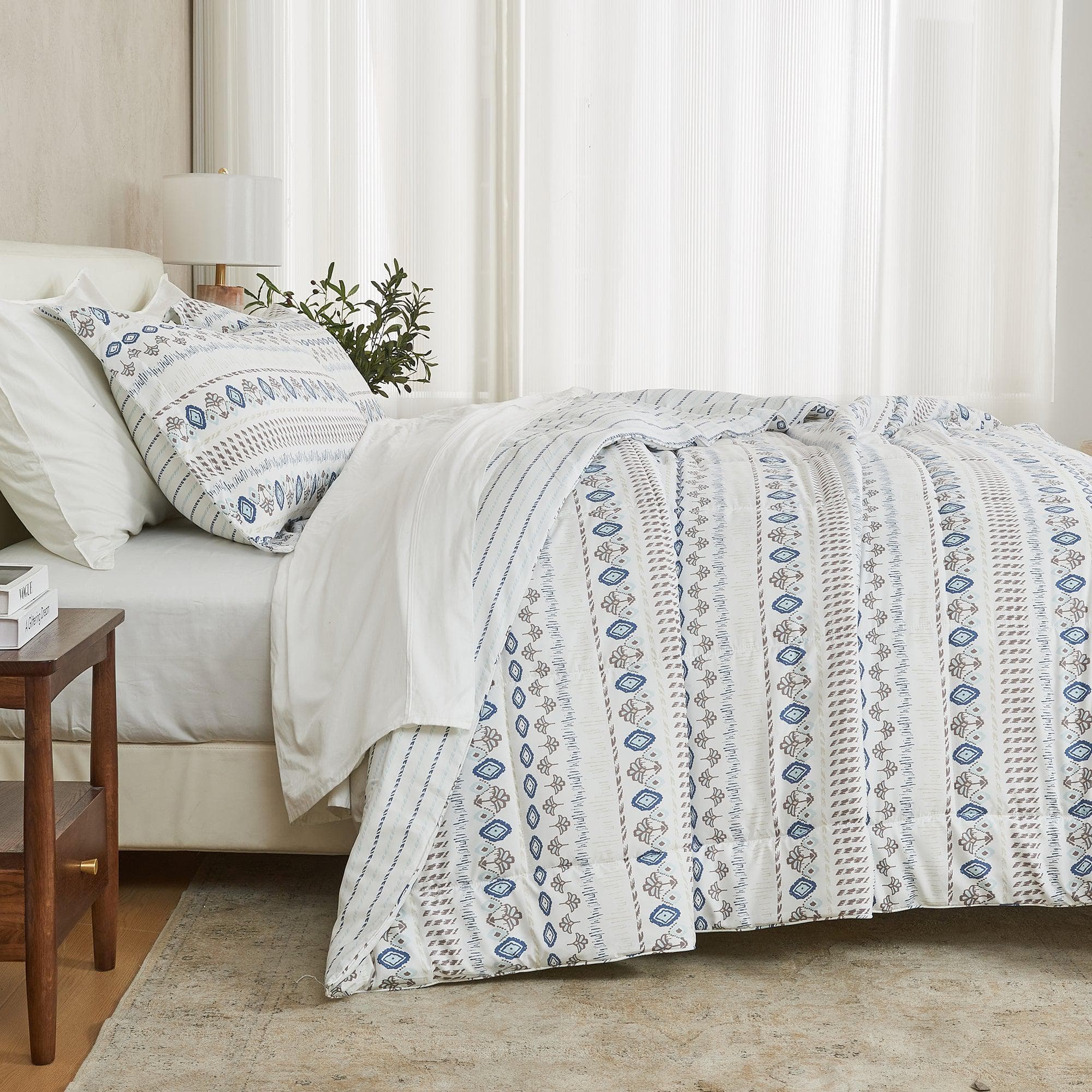 Reversible Comforter Set - Odette Collection Great Bay Home