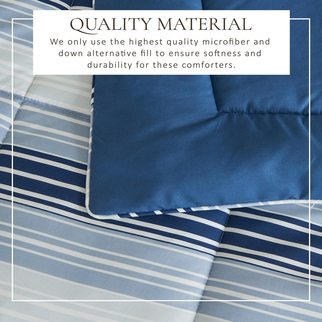 Reversible Comforter Set - Odette Collection Great Bay Home