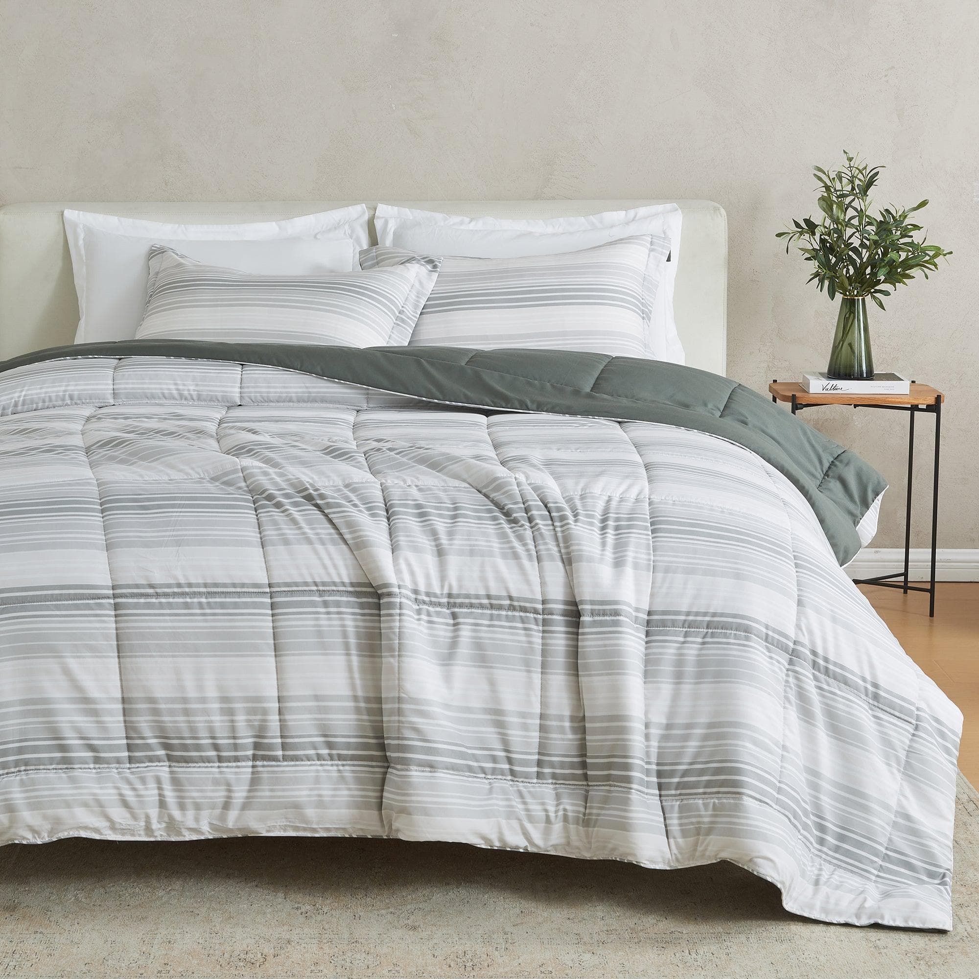 Reversible Comforter Set - Odette Collection Great Bay Home
