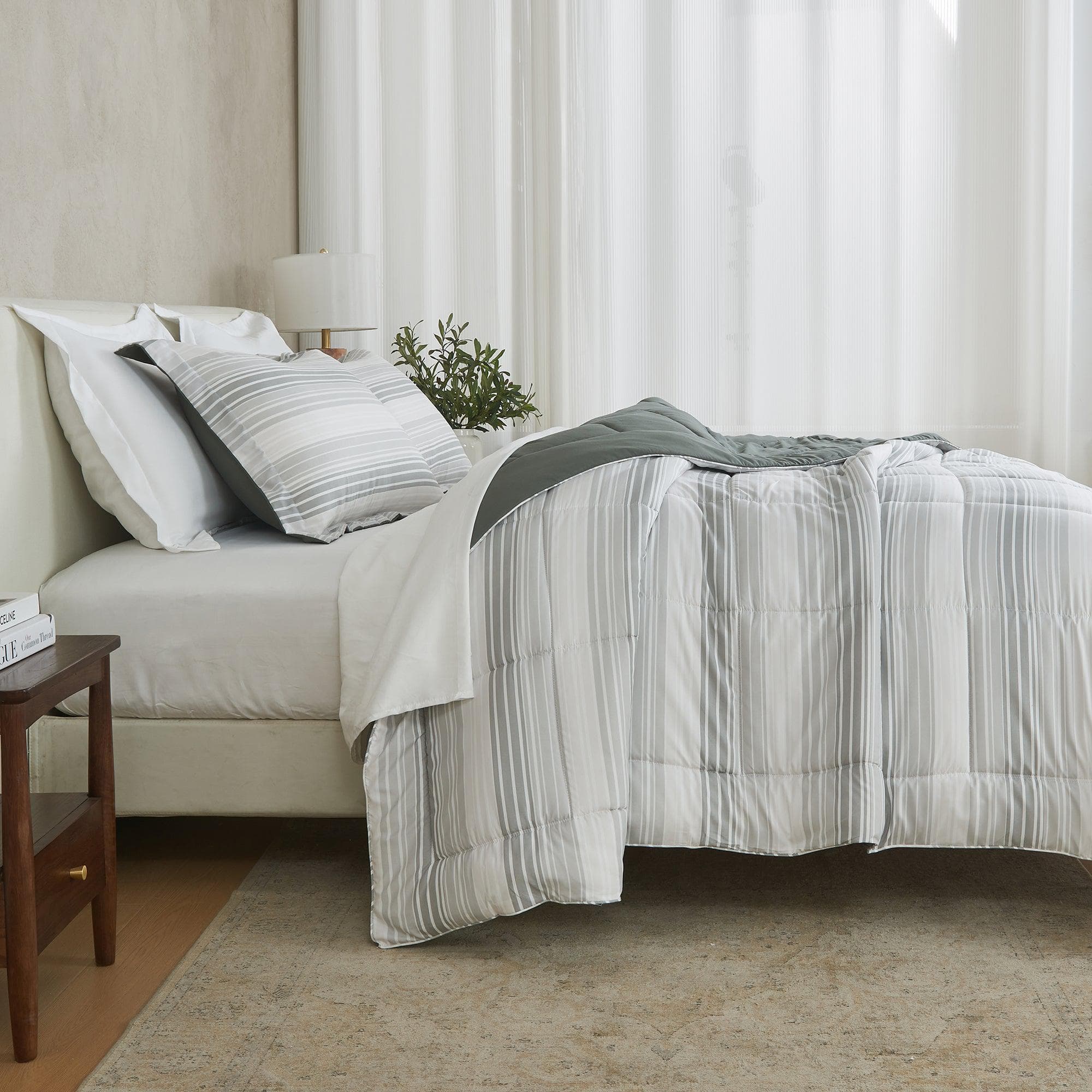 Reversible Comforter Set - Odette Collection Great Bay Home