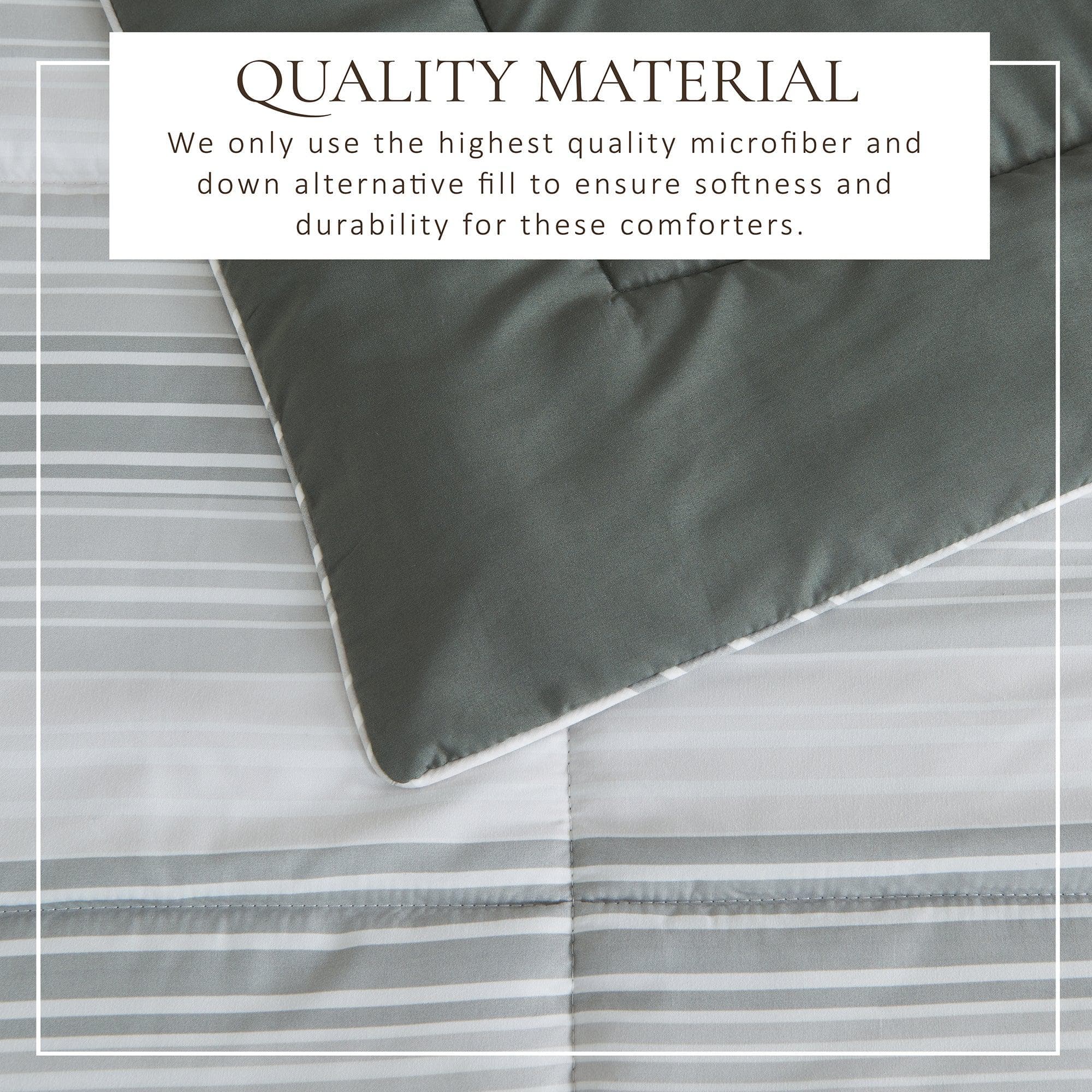 Reversible Comforter Set - Odette Collection Great Bay Home