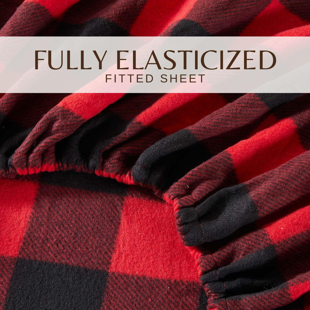 Printed Fleece Sheet - Dara Collection Great Bay Home