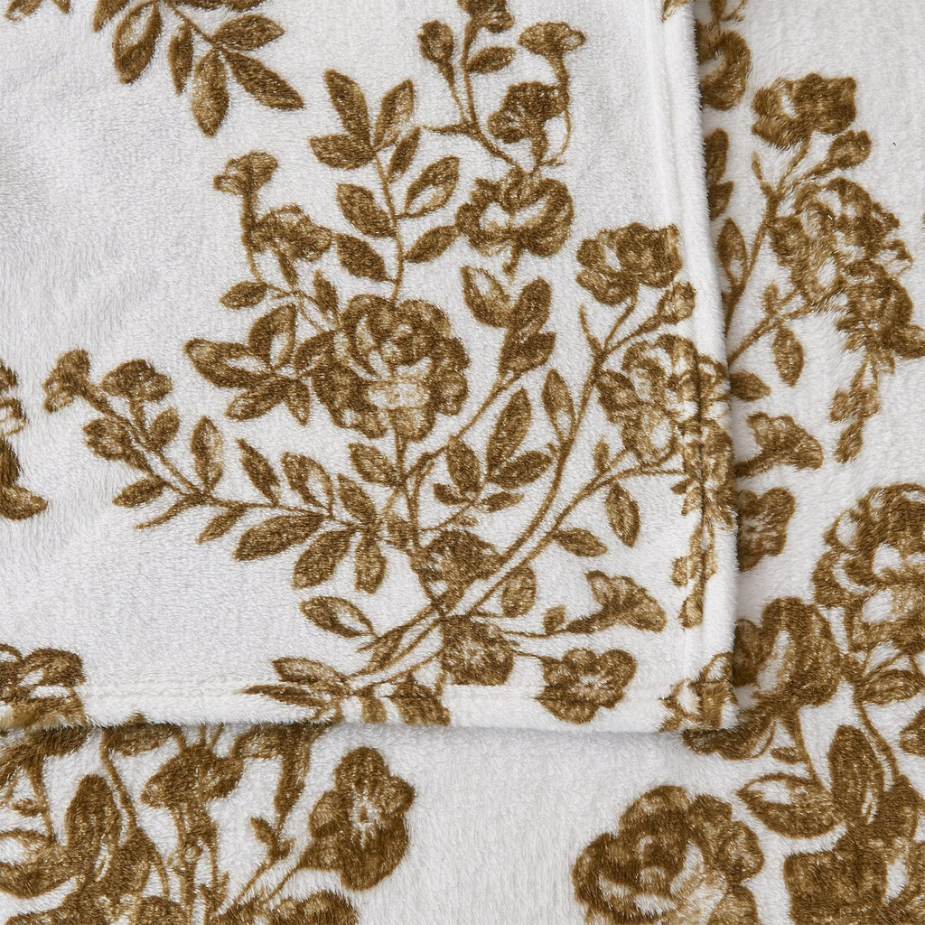 Printed Plush Sheet - Velvet Luxe Collection Great Bay Home