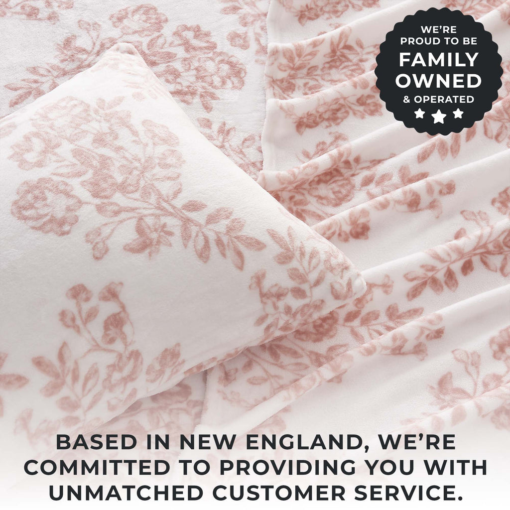 Printed Plush Sheet - Velvet Luxe Collection Great Bay Home