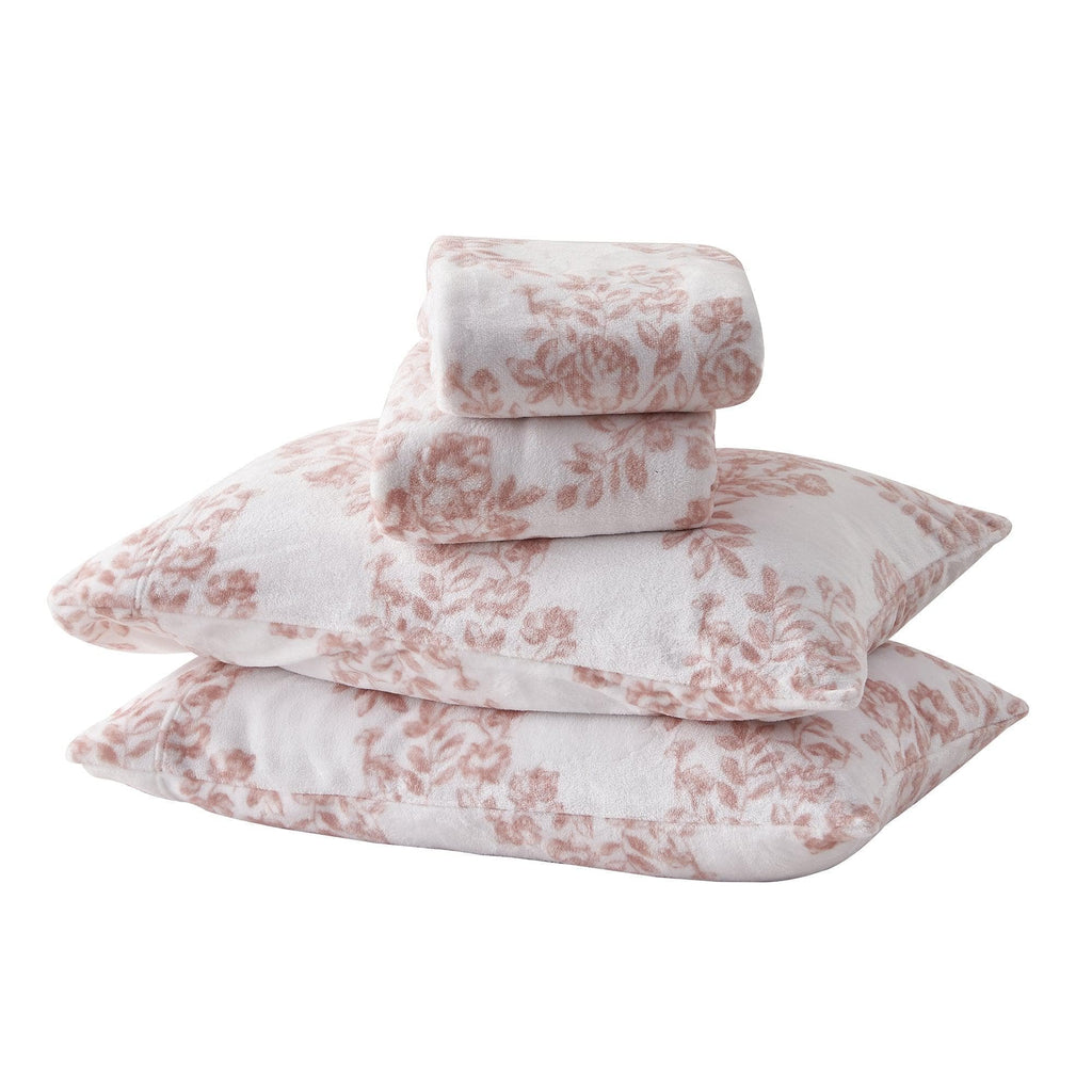 Printed Plush Sheet - Velvet Luxe Collection Great Bay Home