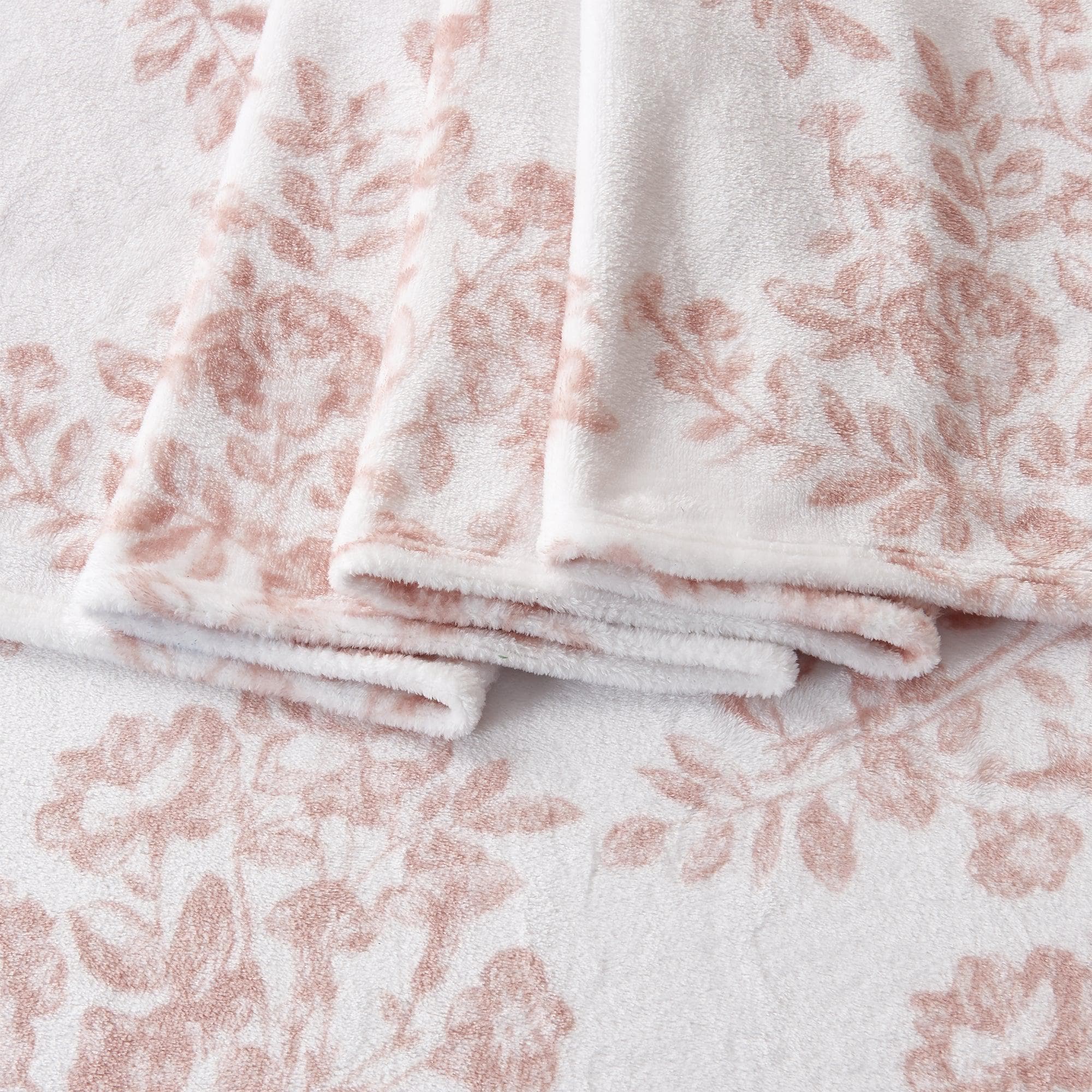 Printed Plush Sheet - Velvet Luxe Collection Great Bay Home