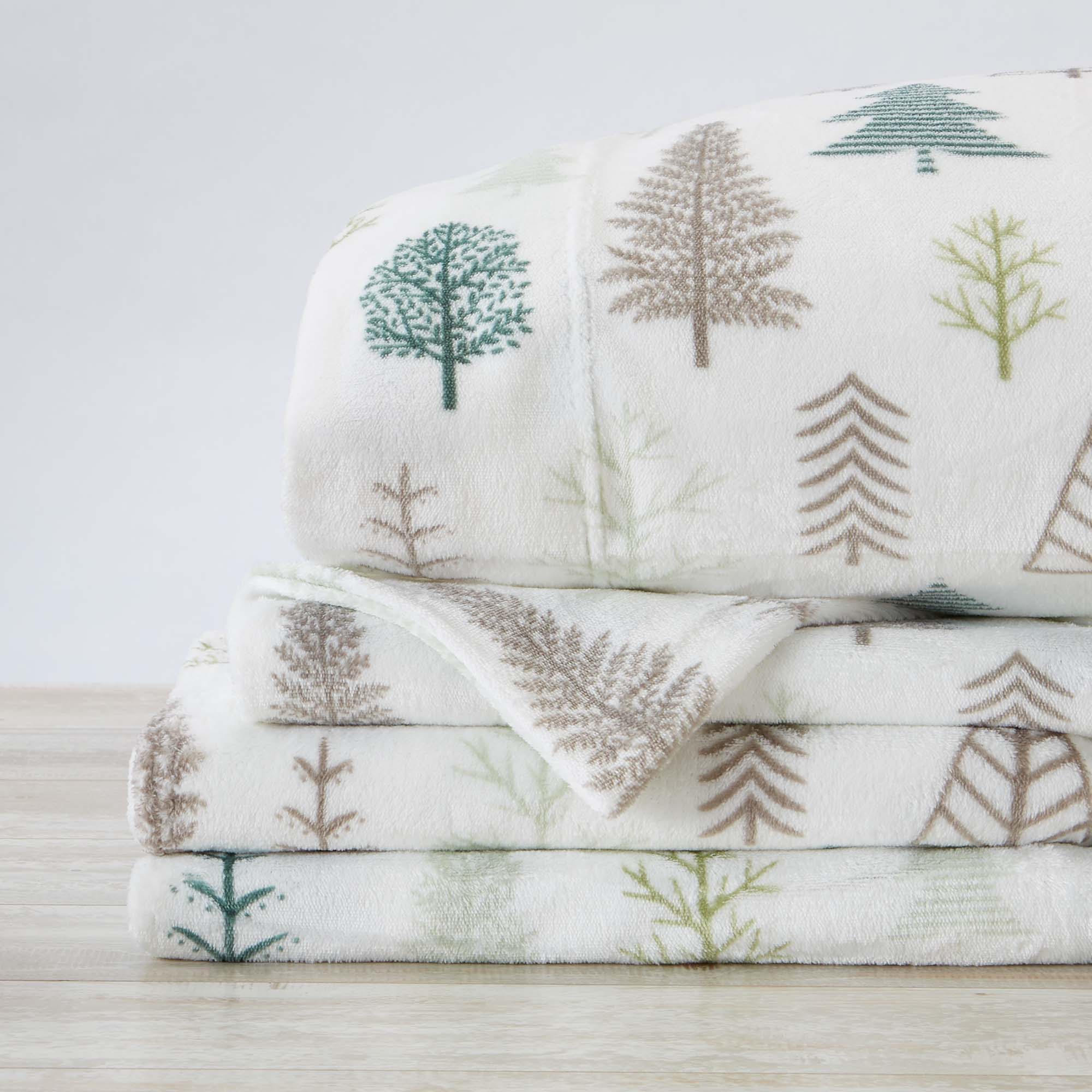 Printed Plush Sheet - Velvet Luxe Collection Great Bay Home