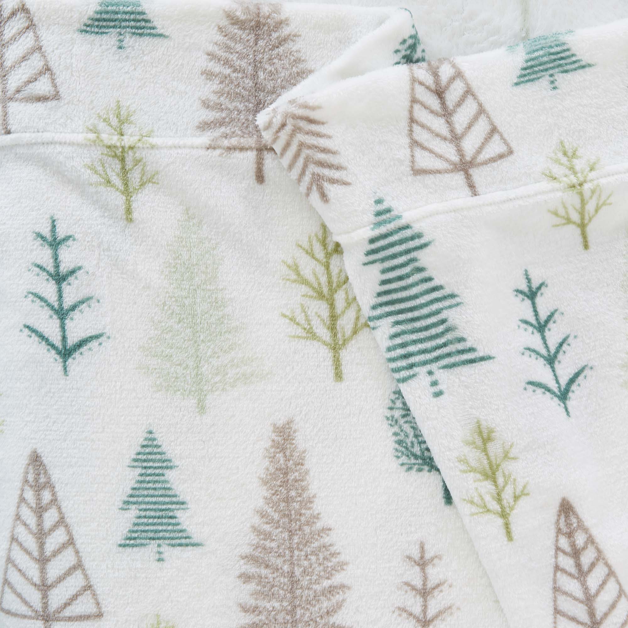 Printed Plush Sheet - Velvet Luxe Collection Great Bay Home