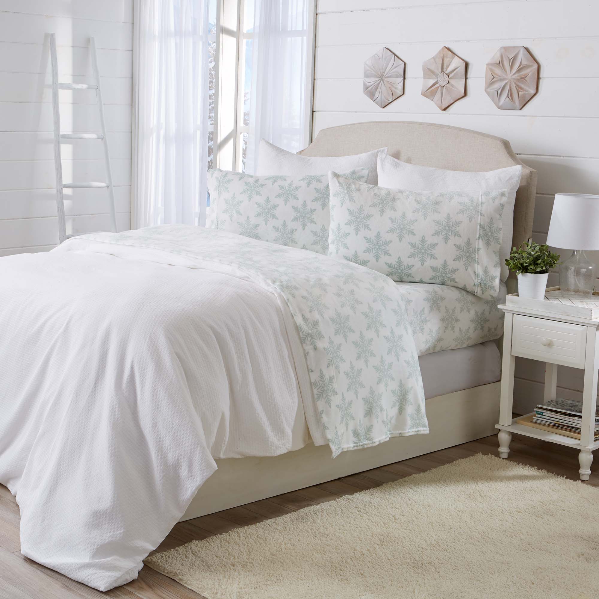 Printed Plush Sheet - Velvet Luxe Collection Great Bay Home