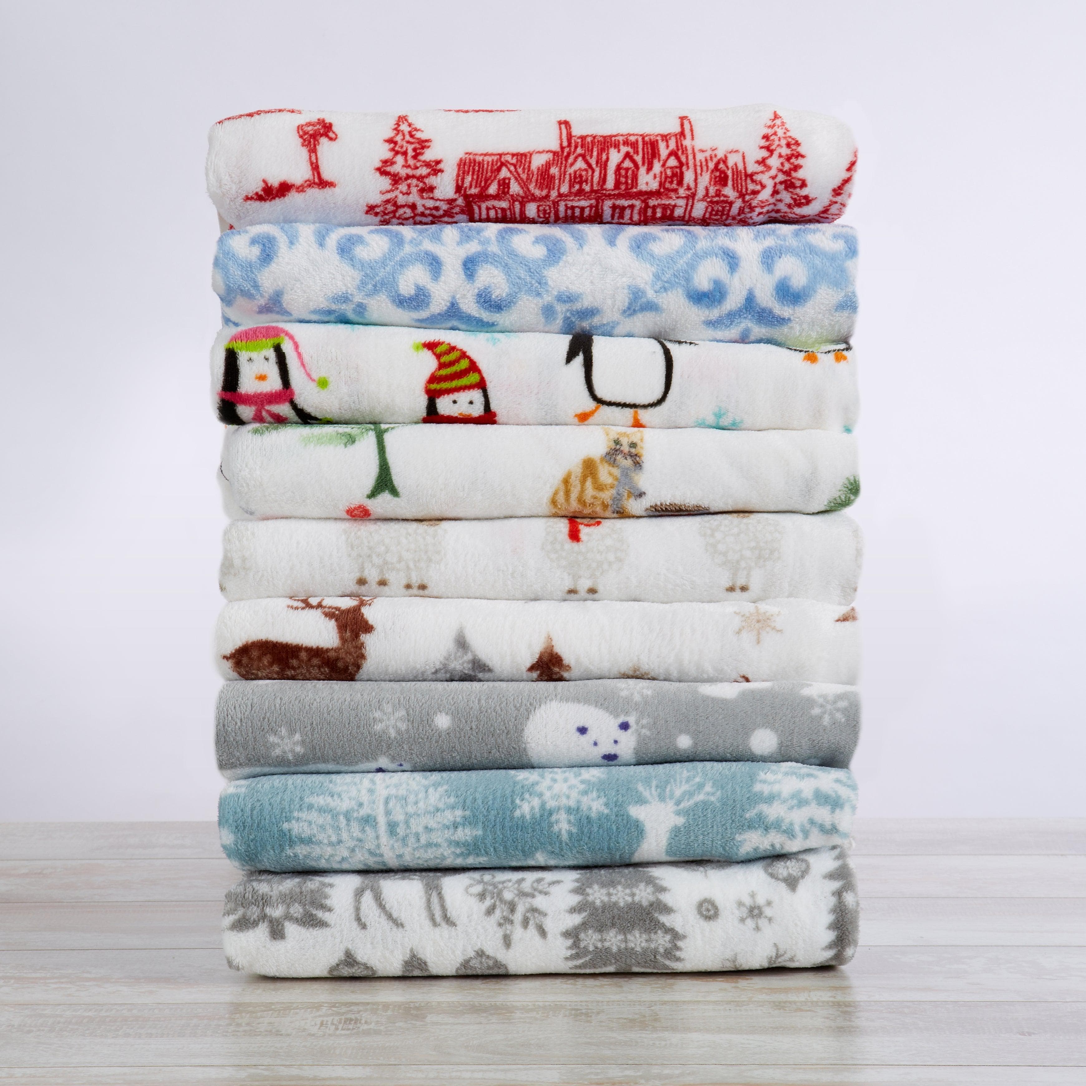 Printed Plush Sheet - Velvet Luxe Collection Great Bay Home