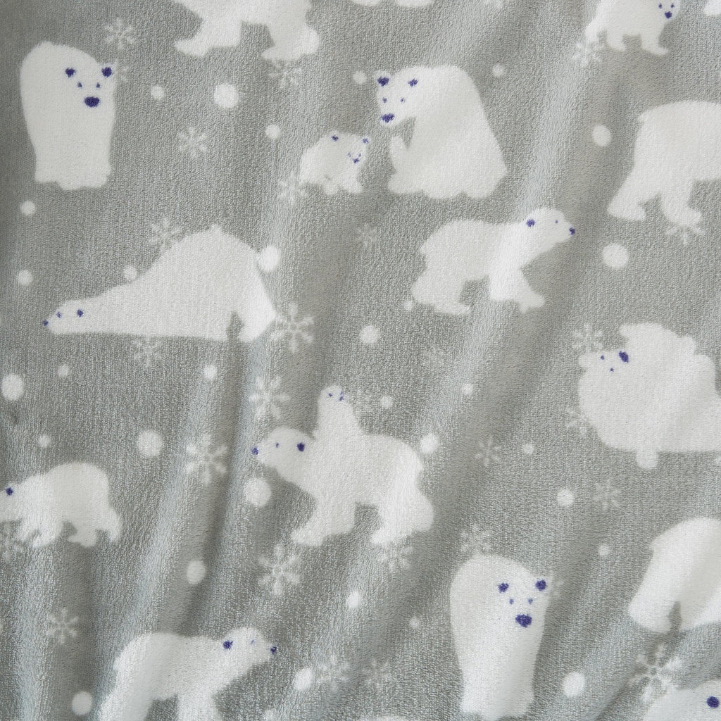 Printed Plush Sheet - Velvet Luxe Collection Great Bay Home