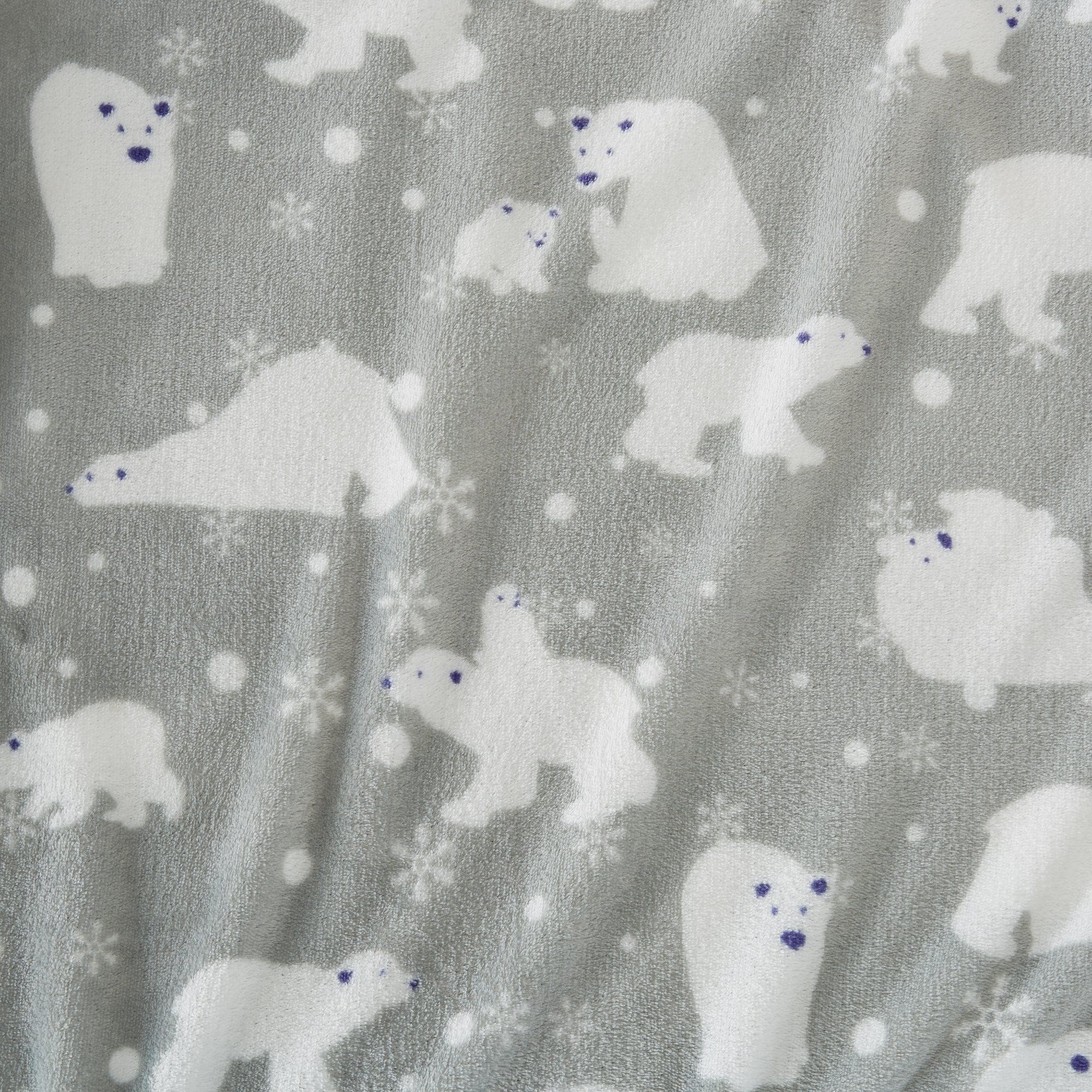 Printed Plush Sheet - Velvet Luxe Collection Great Bay Home