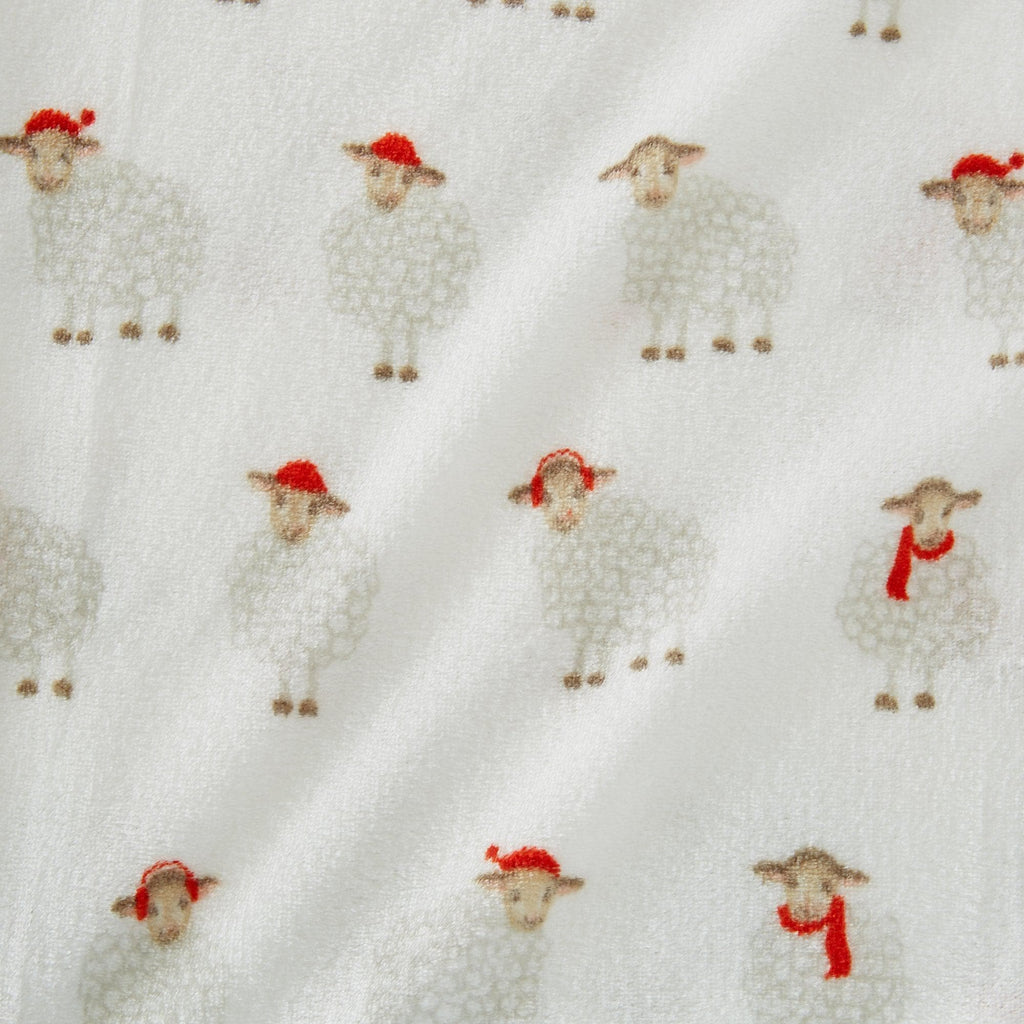 Printed Plush Sheet - Velvet Luxe Collection Great Bay Home