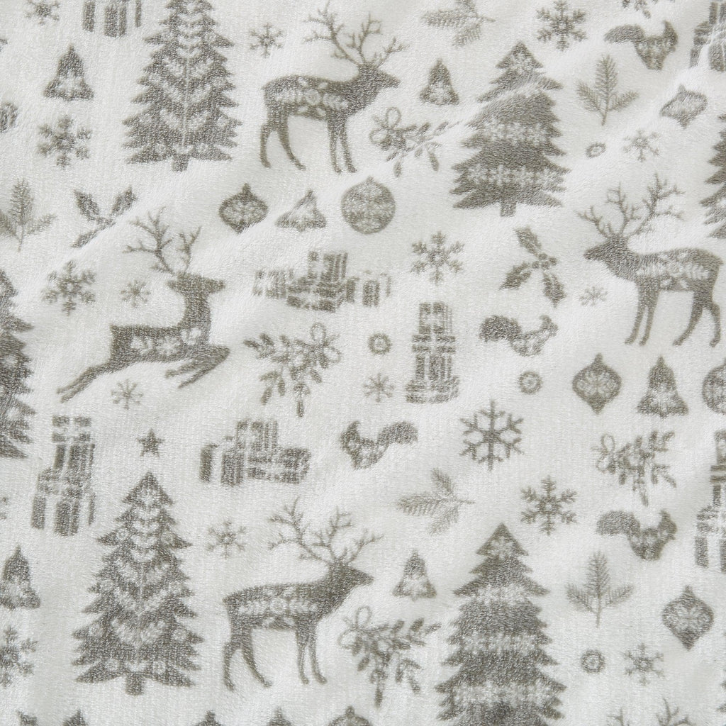 Printed Plush Sheet - Velvet Luxe Collection Great Bay Home