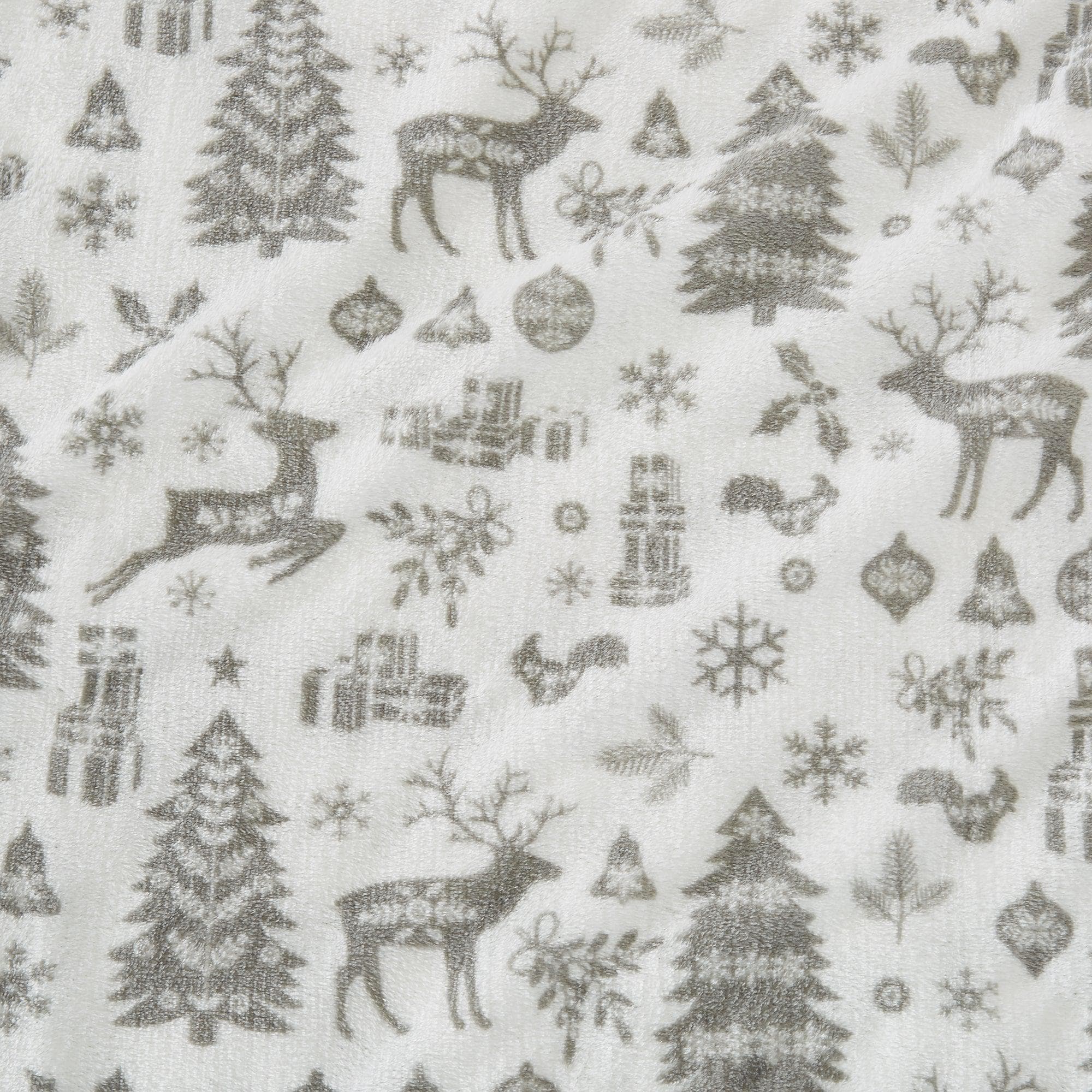 Printed Plush Sheet - Velvet Luxe Collection Great Bay Home