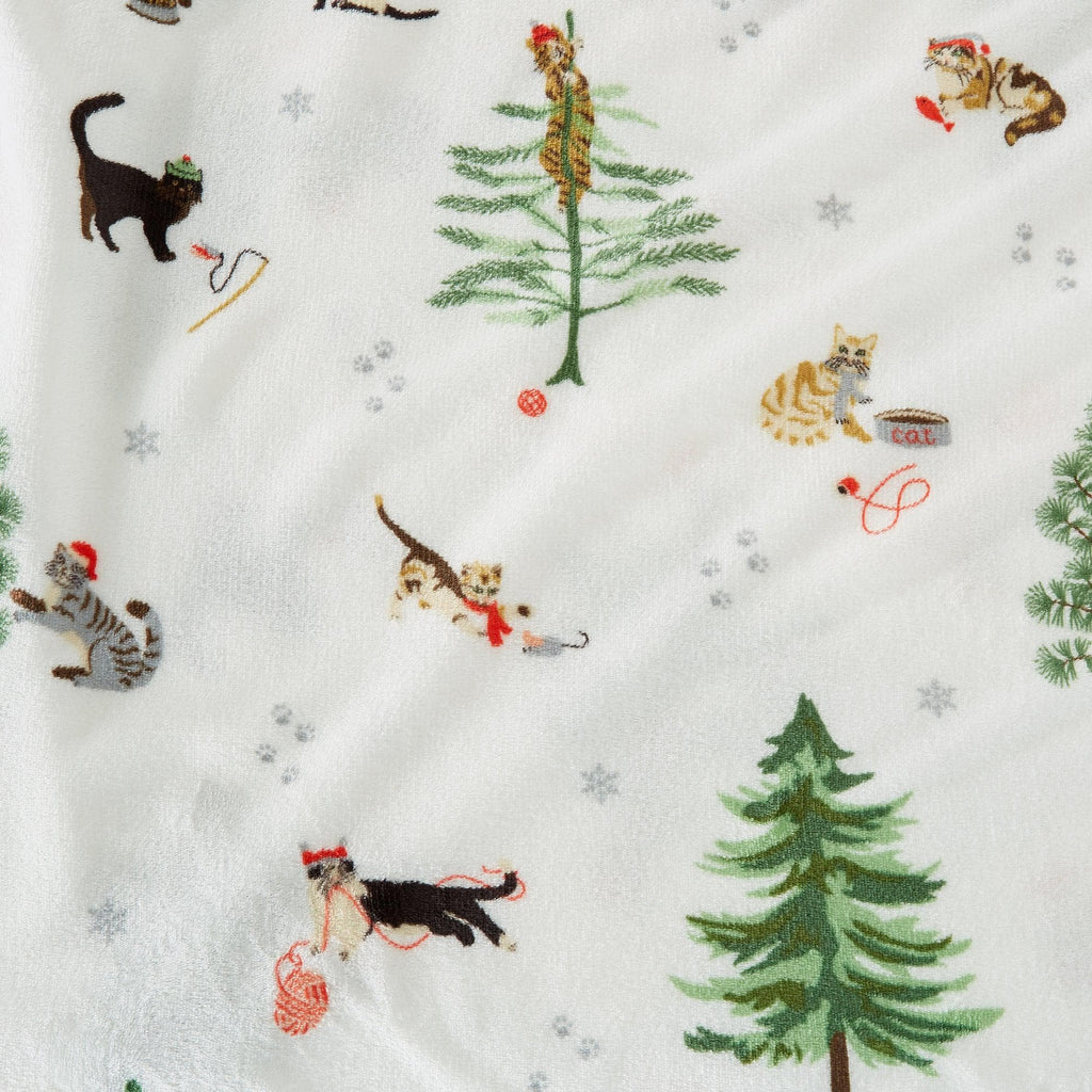 Printed Plush Sheet - Velvet Luxe Collection Great Bay Home