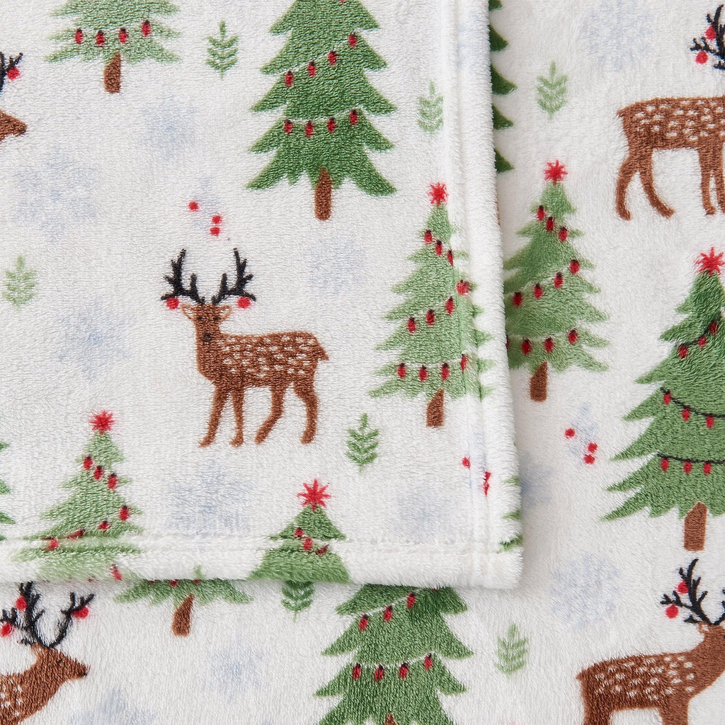 Printed Plush Sheet - Velvet Luxe Collection Great Bay Home