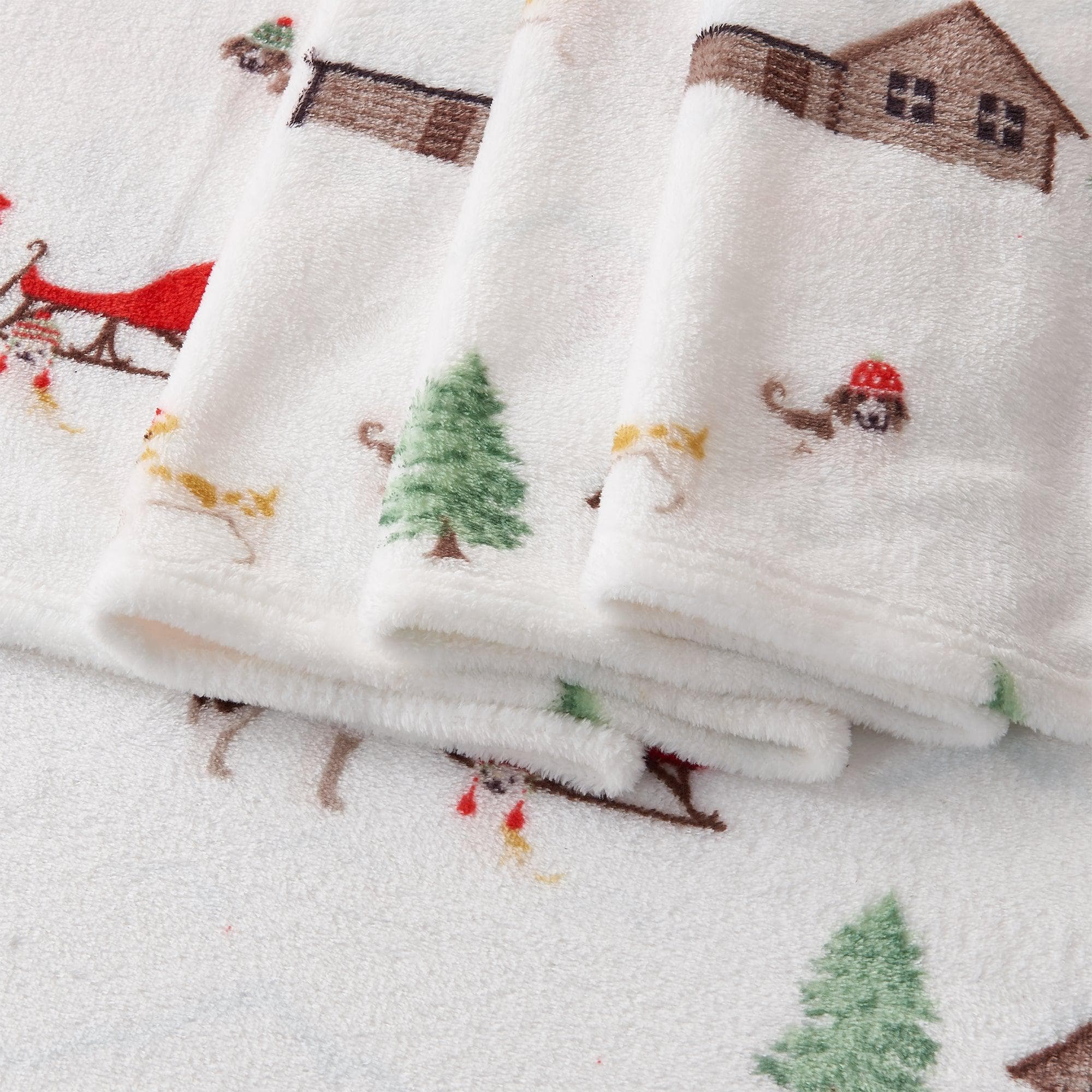 Printed Plush Sheet - Velvet Luxe Collection Great Bay Home