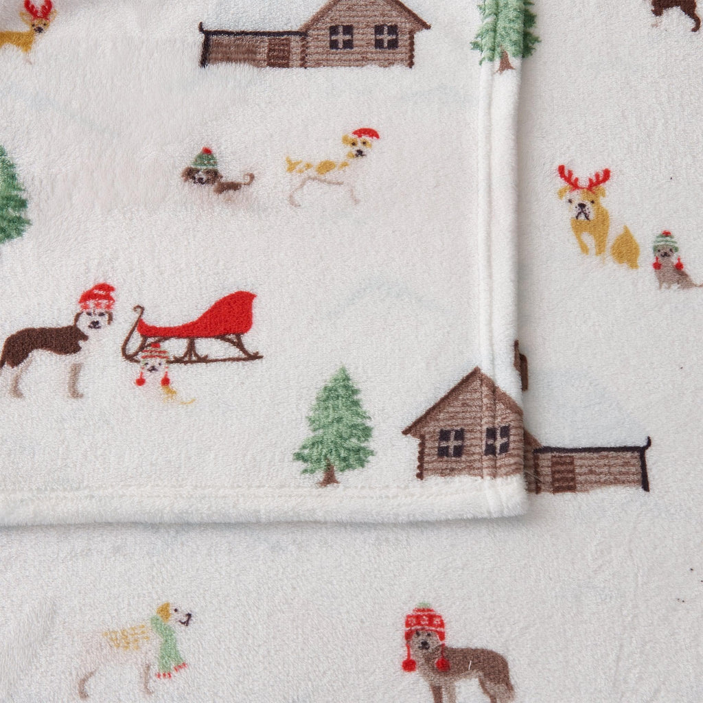 Printed Plush Sheet - Velvet Luxe Collection Great Bay Home