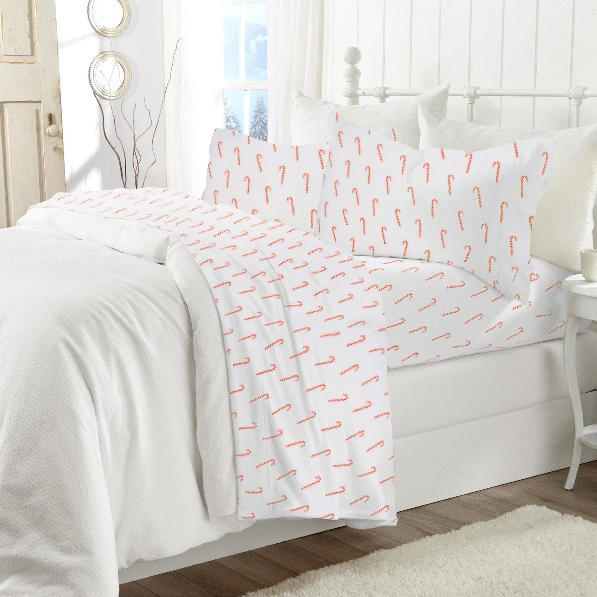 Printed Plush Sheet - Velvet Luxe Collection Great Bay Home
