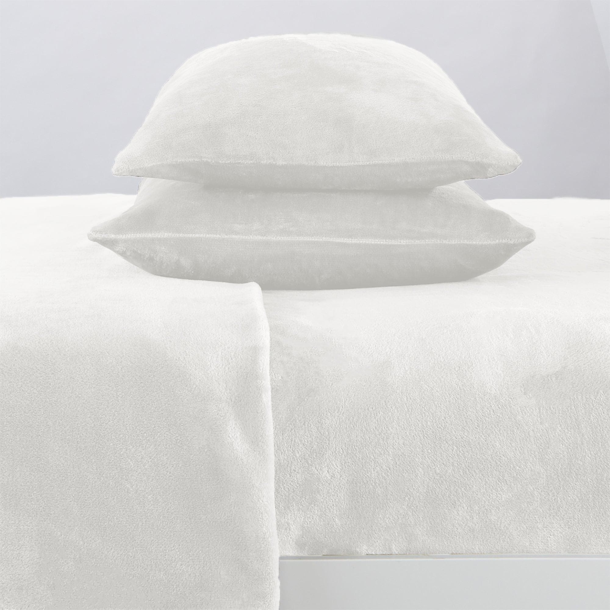 Solid Plush Sheet - Velvet Luxe Collection Great Bay Home