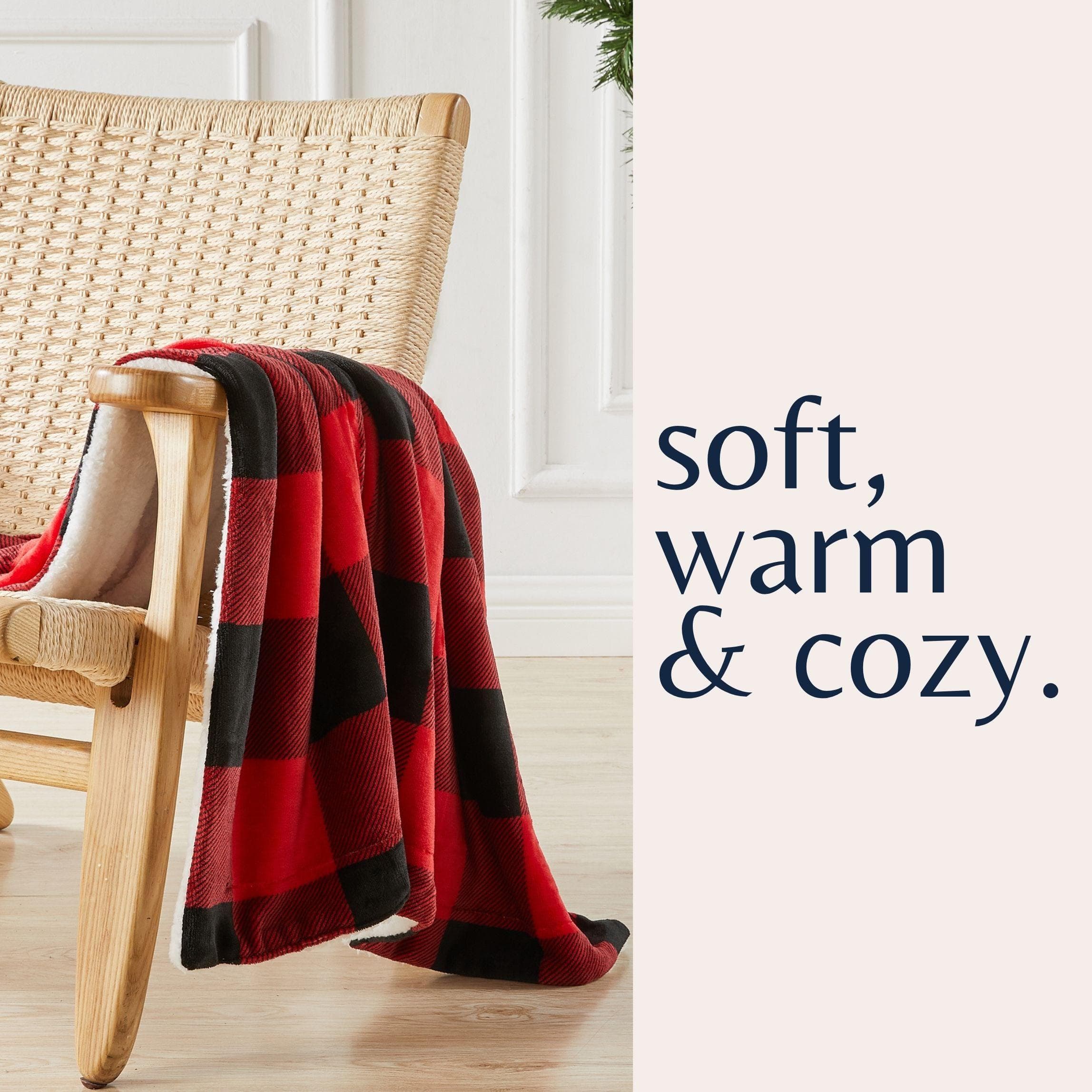 Velvet Plush Sherpa Luxury Bed Blanket - Kinsley Collection Great Bay Home
