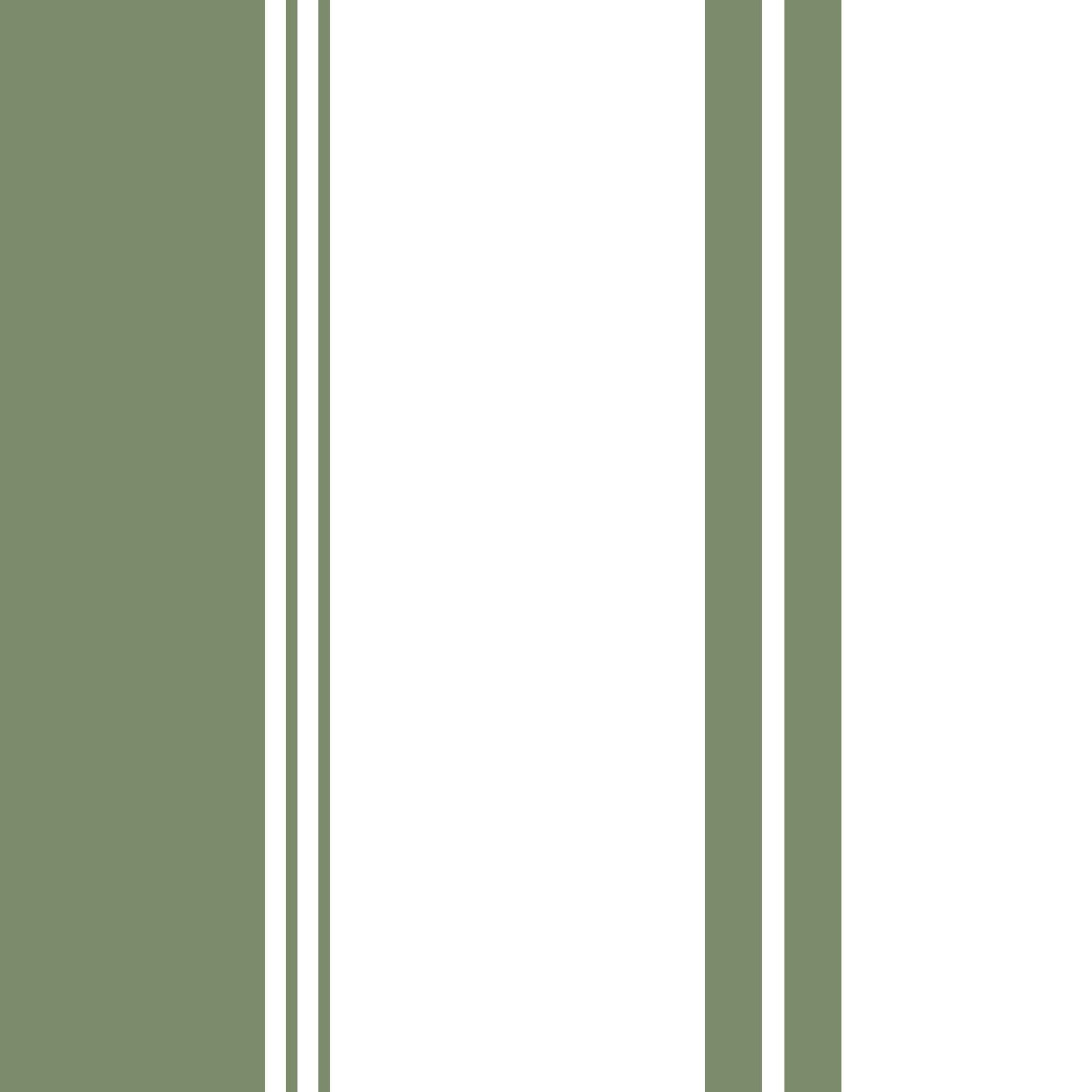 Fletcher Stripe (Green) Wallpaper WALL BLUSH