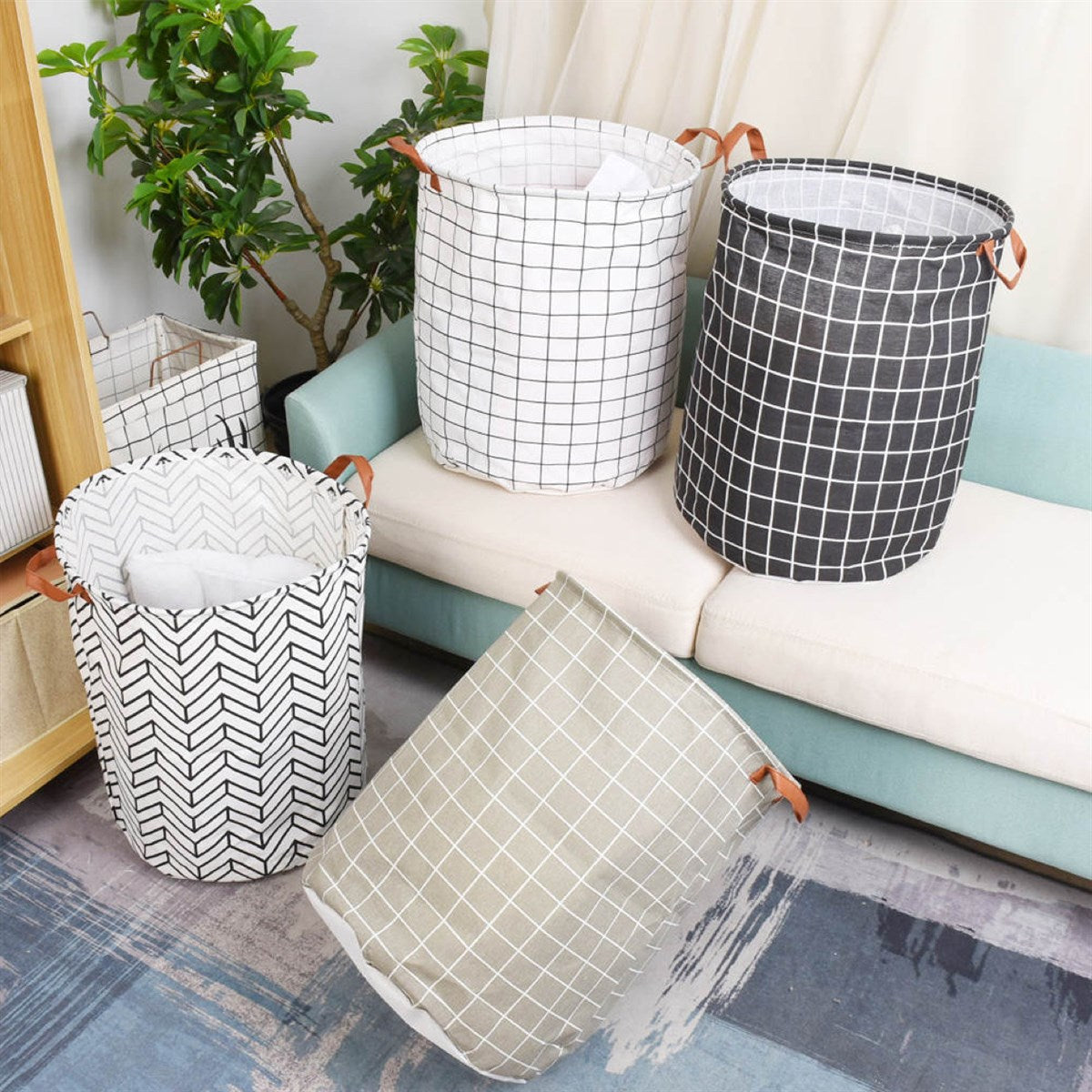 Murphy Laundry/Storage Bin Cotton and Crate