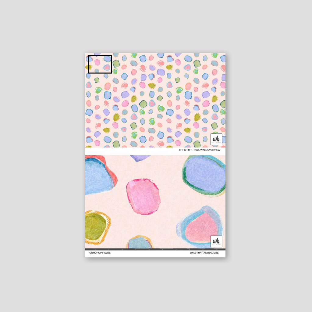 Gumdrop Fields WALL BLUSH