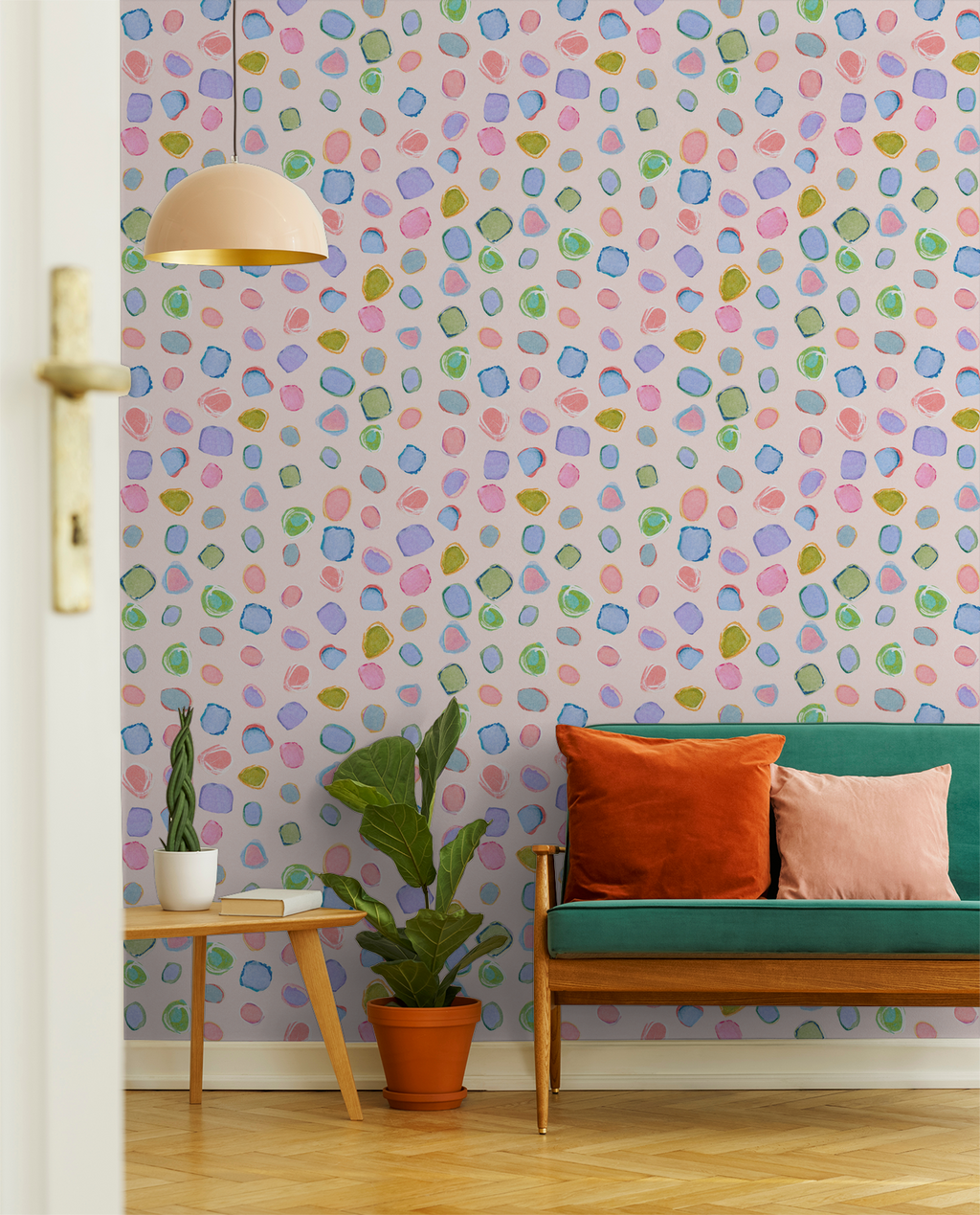 Gumdrop Fields WALL BLUSH