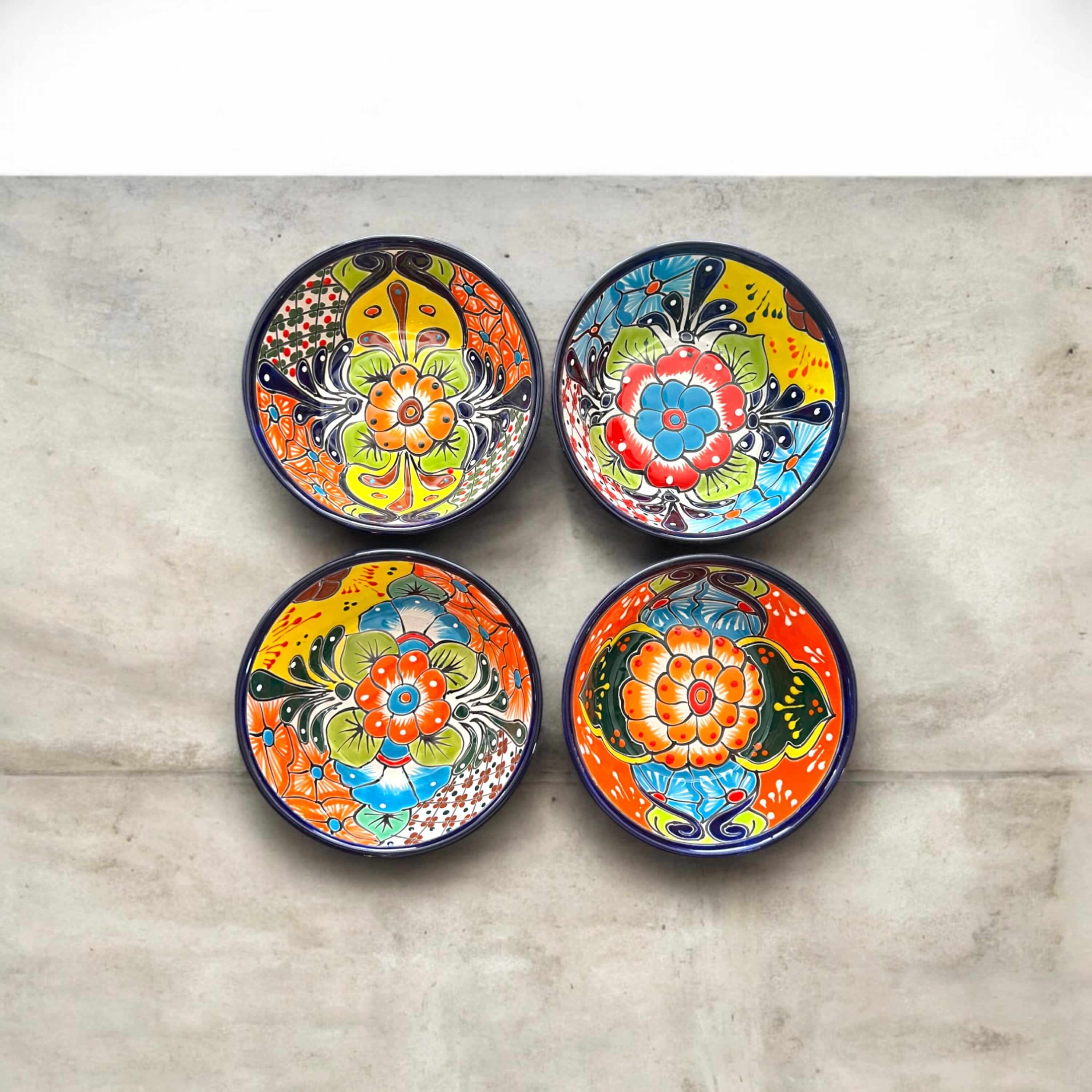 7.5" Talavera Soup Bowl | Handmade Mexican Dinnerware The Talavera Hub