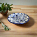 6" Talavera Blue & White Dinner Plate | Mexican Dinnerware The Talavera Hub