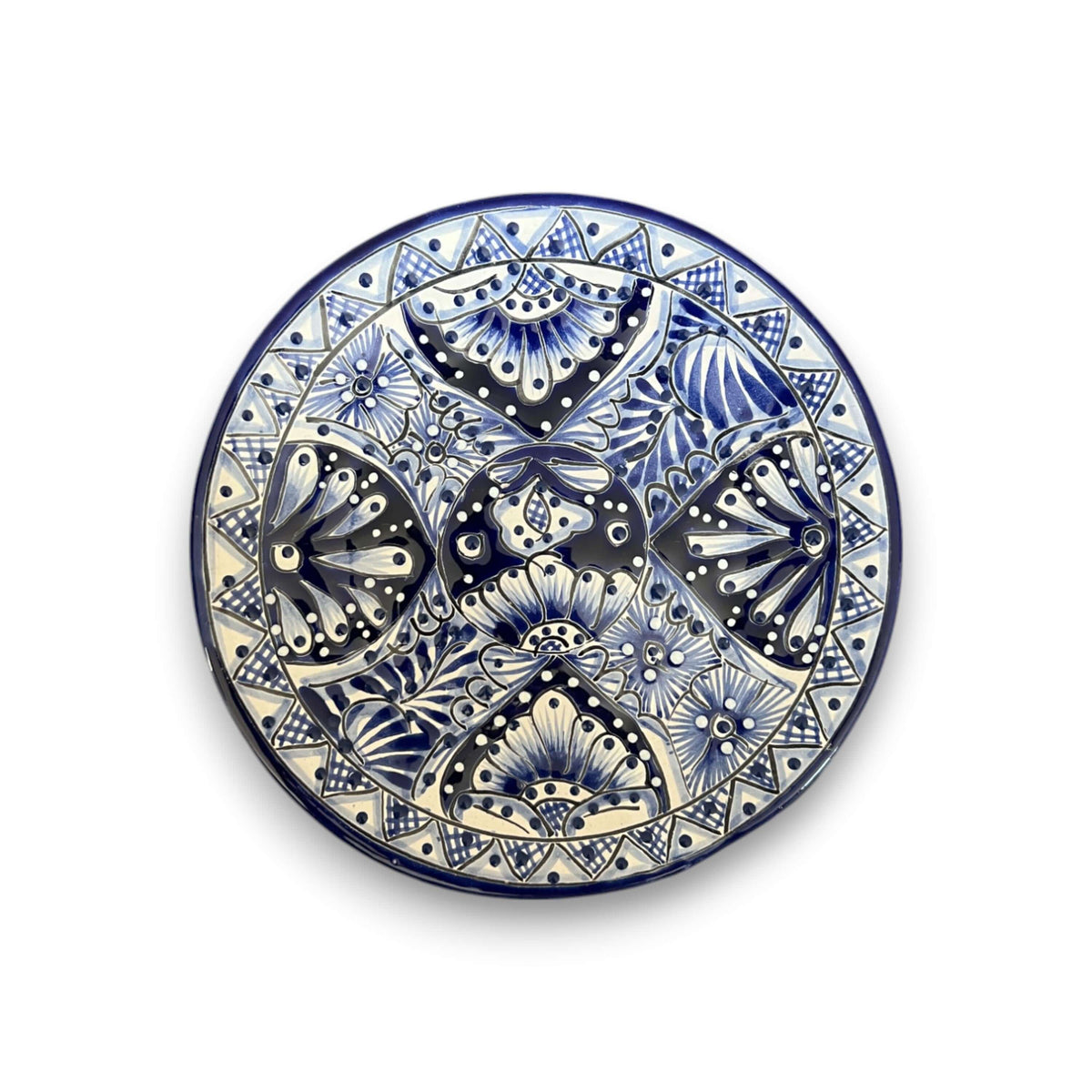 Talavera Dinnerware Set | 20-Piece Blue & White Tableware for 4 The Talavera Hub