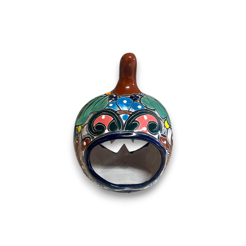 Talavera Jack-O'-Lantern | Colorful Mexican Pumpkin Decor The Talavera Hub