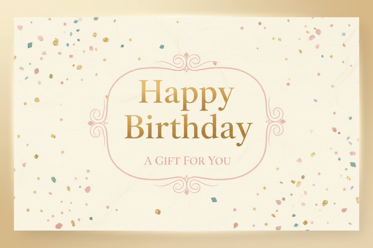Happy Birthday Digital Gift Card