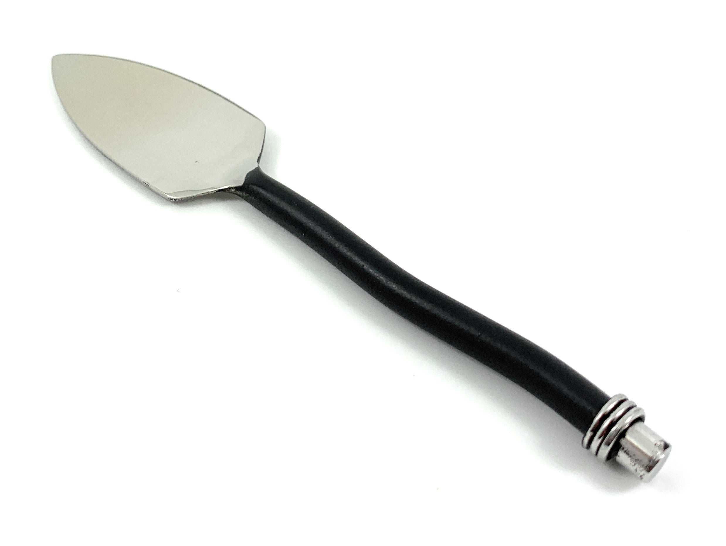 Cheese knives set of 4 (Stainless Steel, curved handle) Vibhsa