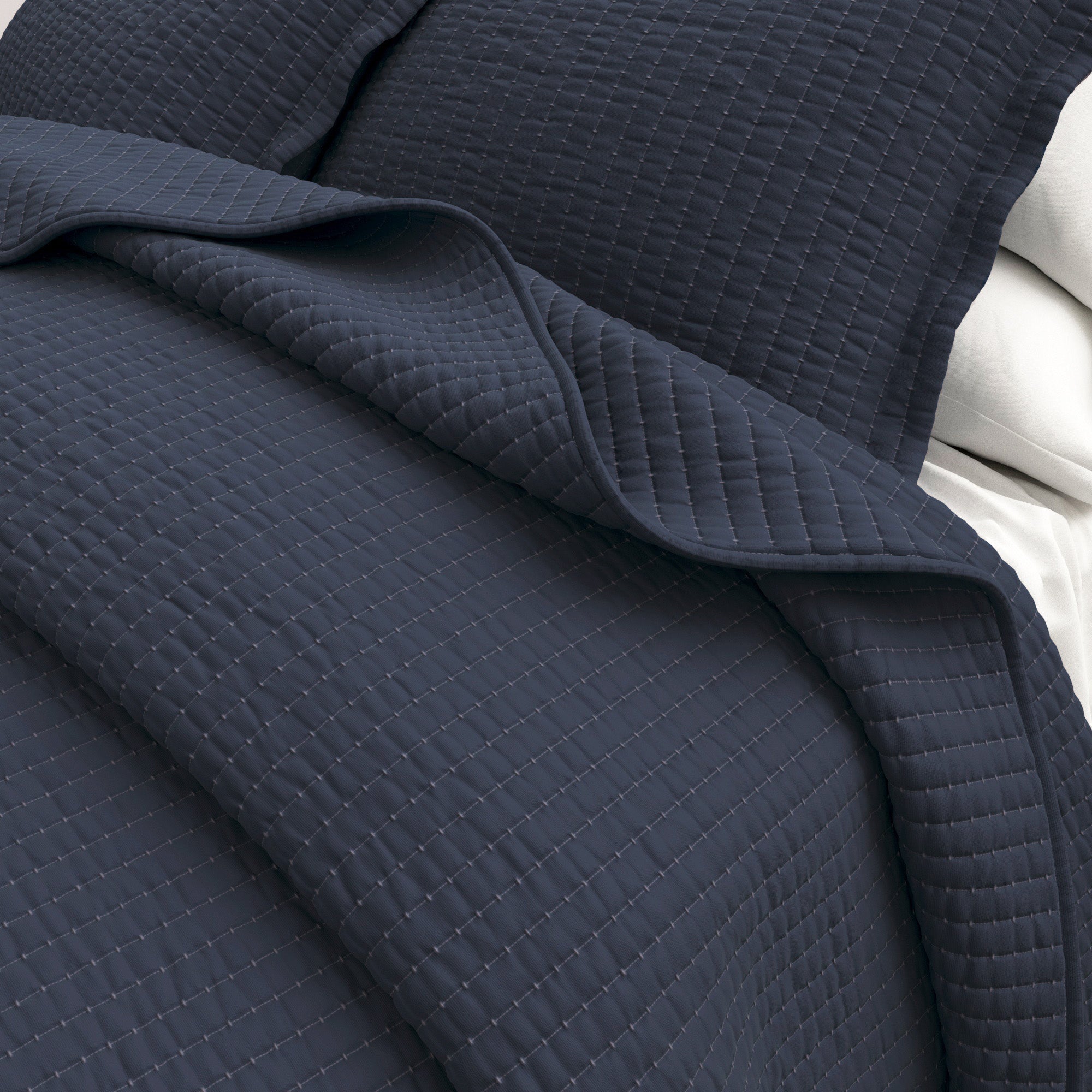 Solid Quilt - Alicia Collection Great Bay Home
