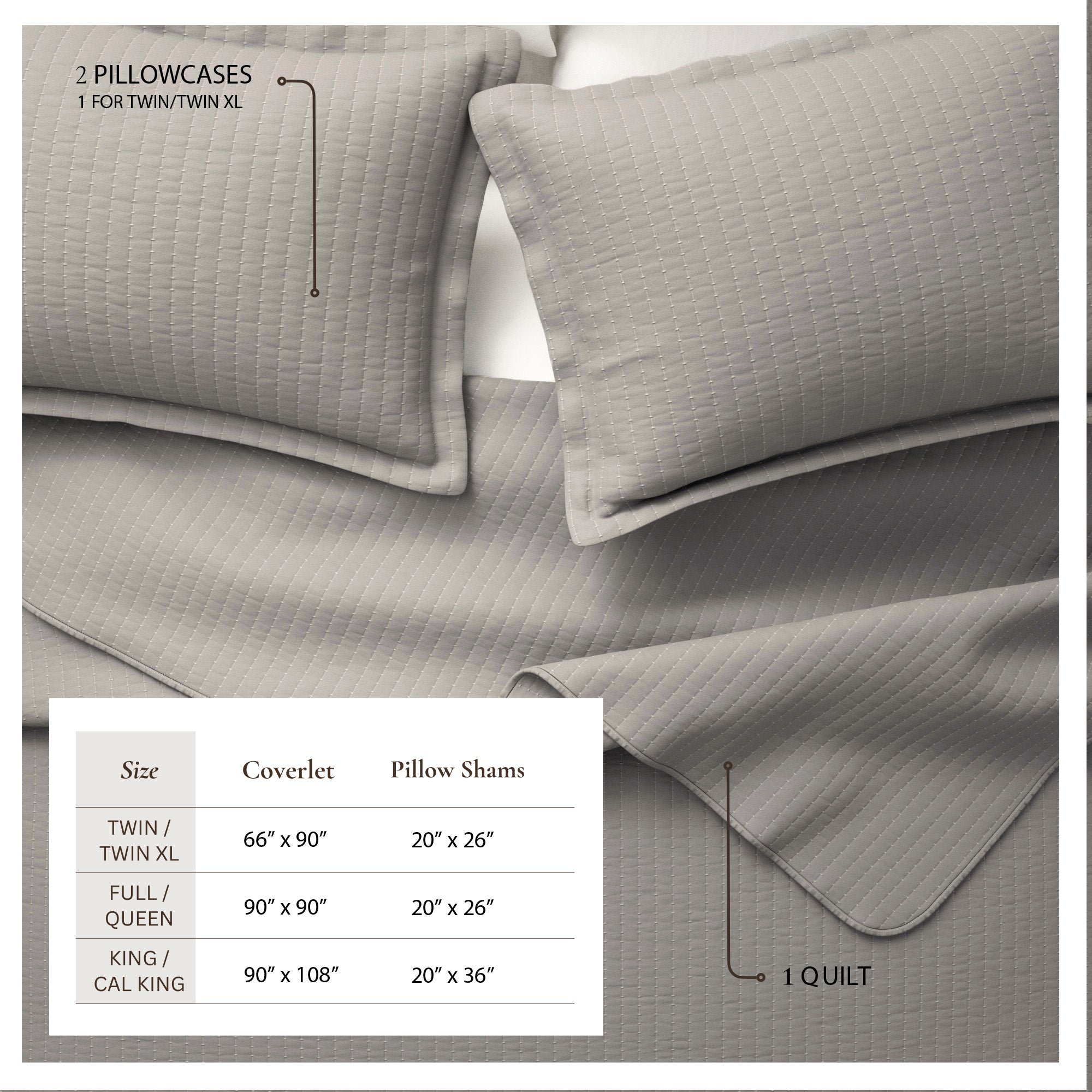 Solid Quilt - Alicia Collection Great Bay Home