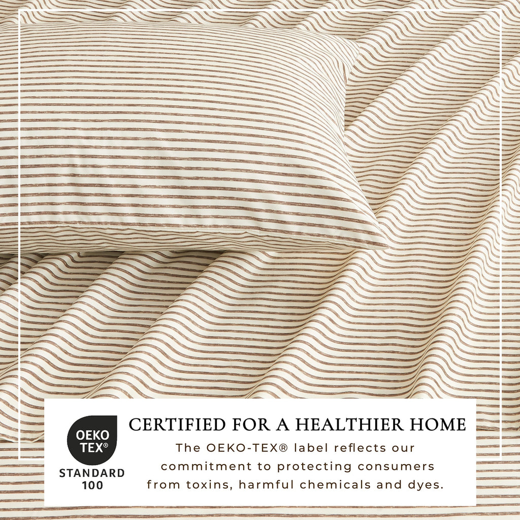 Striped Sheet Set - Evette Collection Great Bay Home