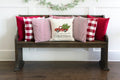 Christmas truck and tree- pillow cover #14 — Fits 18x18 Insert Cotton and Crate