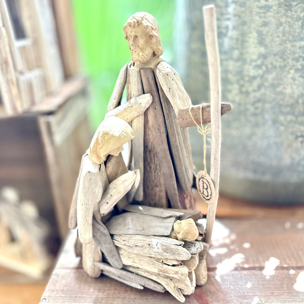 Driftwood Holy Family Branches Designs