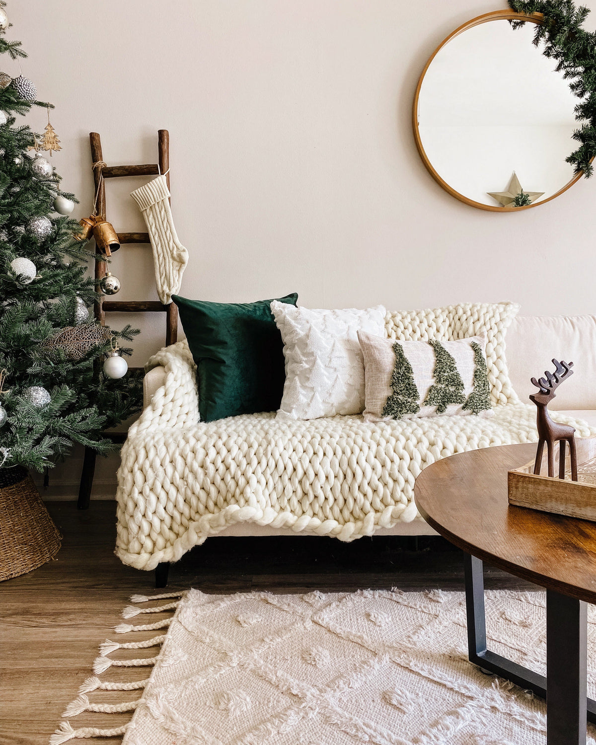 Fraser Fir Pillow Cover Busa Designs